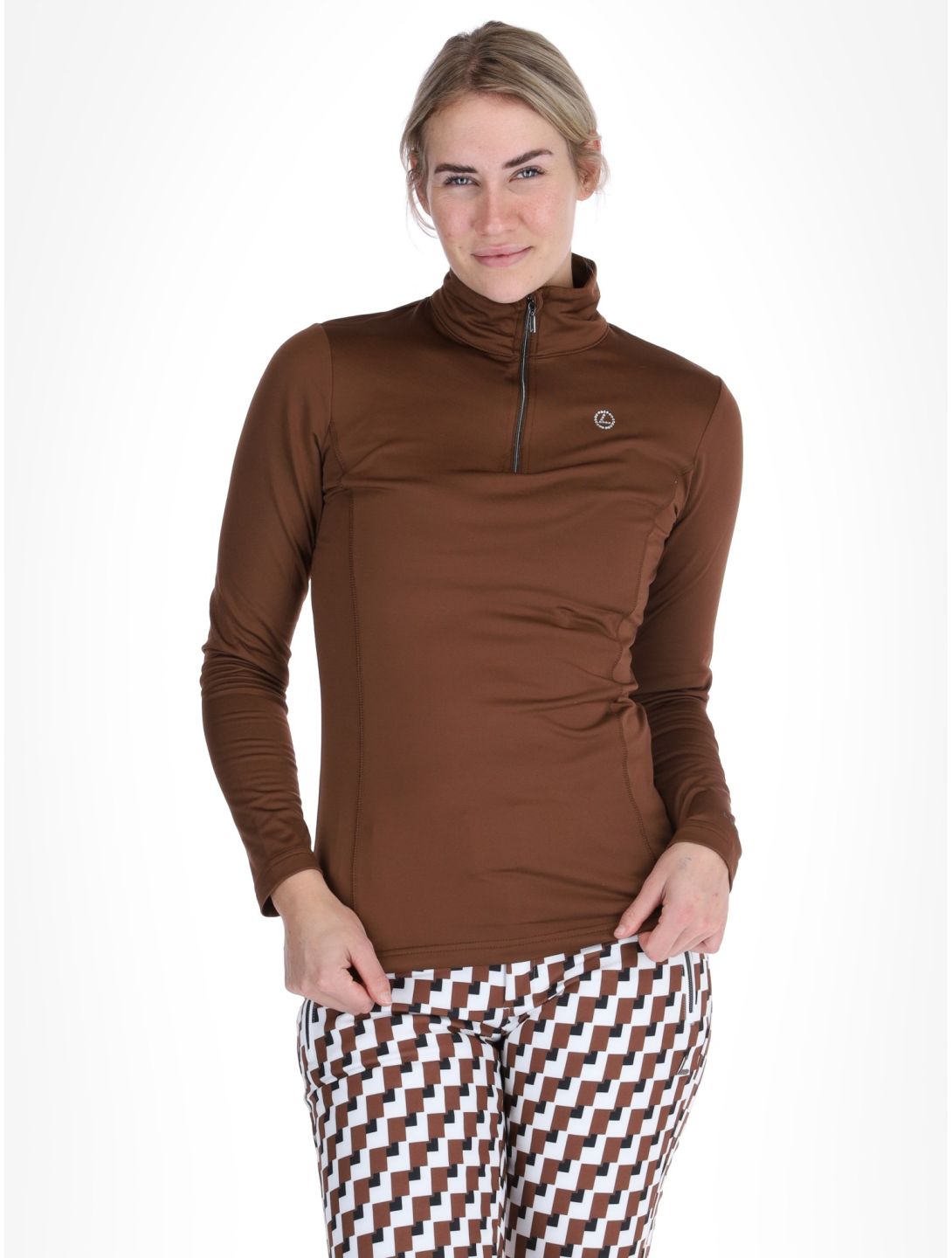 Luhta, Hailuoto Pullover Damen Chocolat braun 