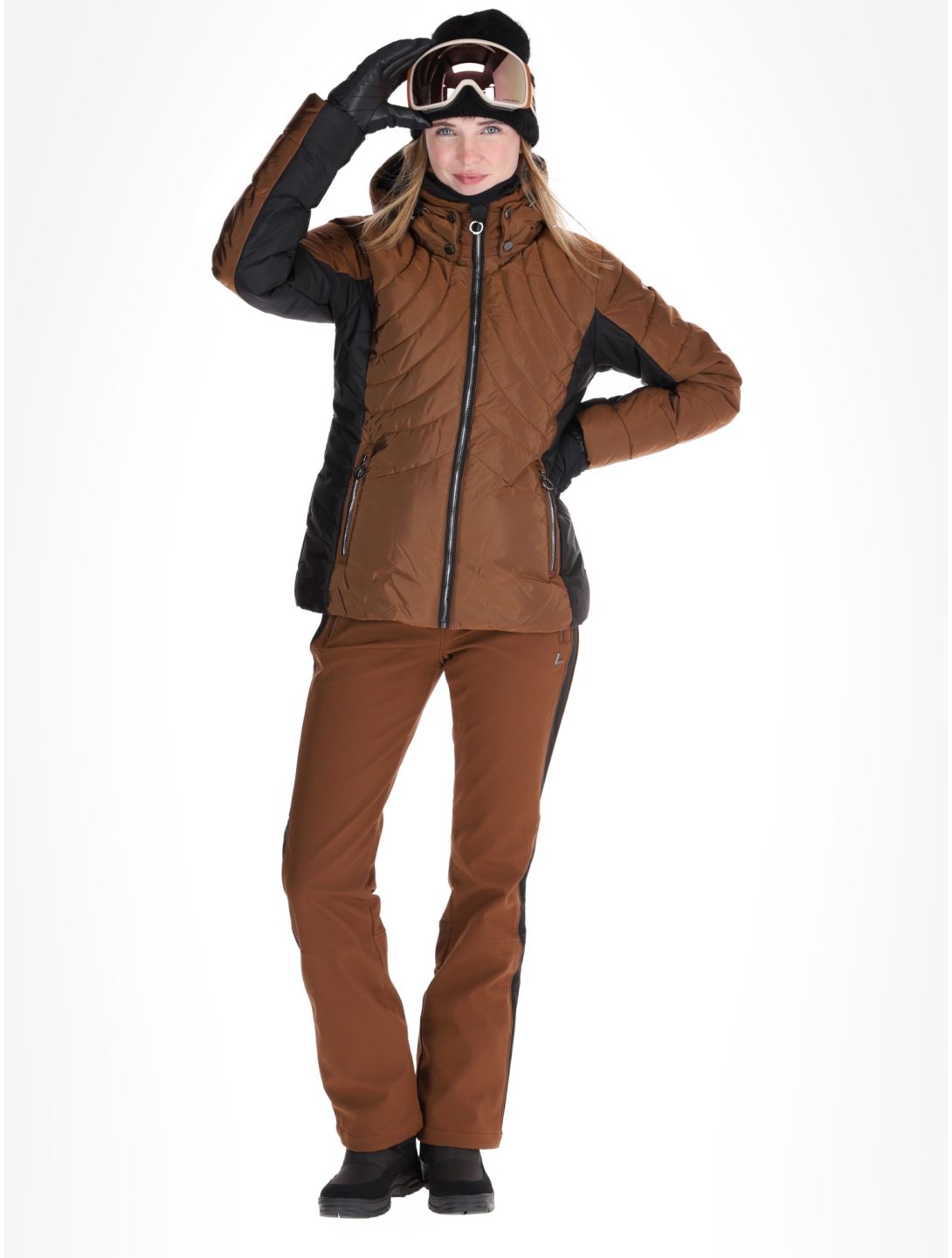 Luhta, Hakois Skijacke Damen Chocolat braun 