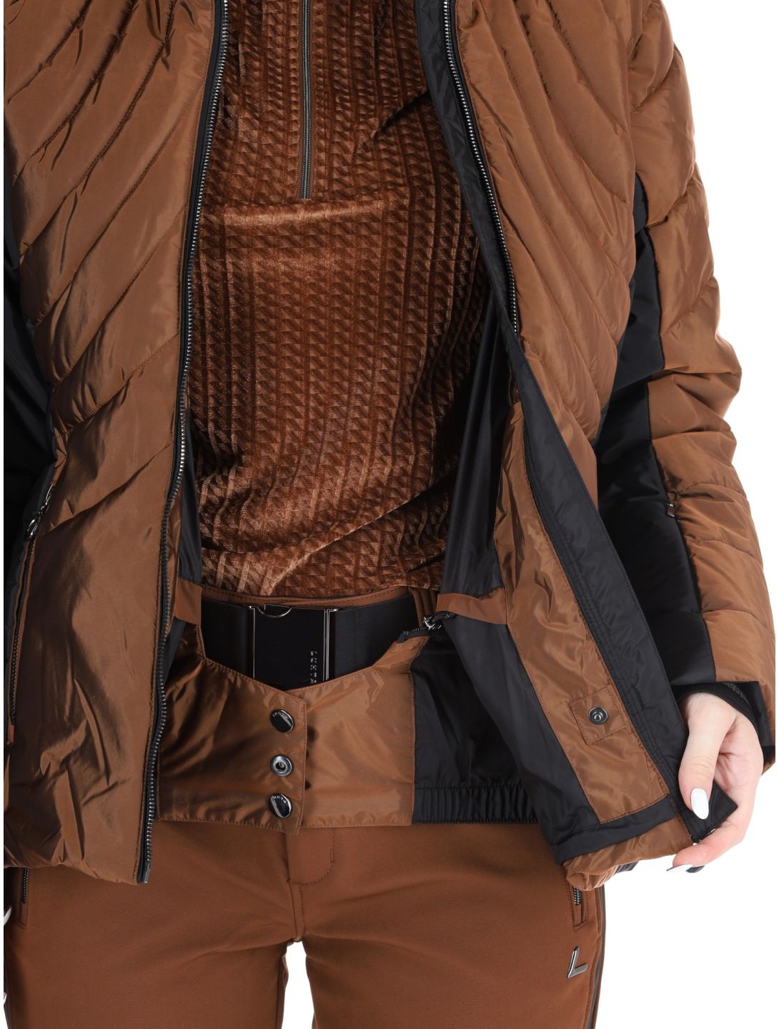 Luhta, Hakois Skijacke Damen Chocolat braun 