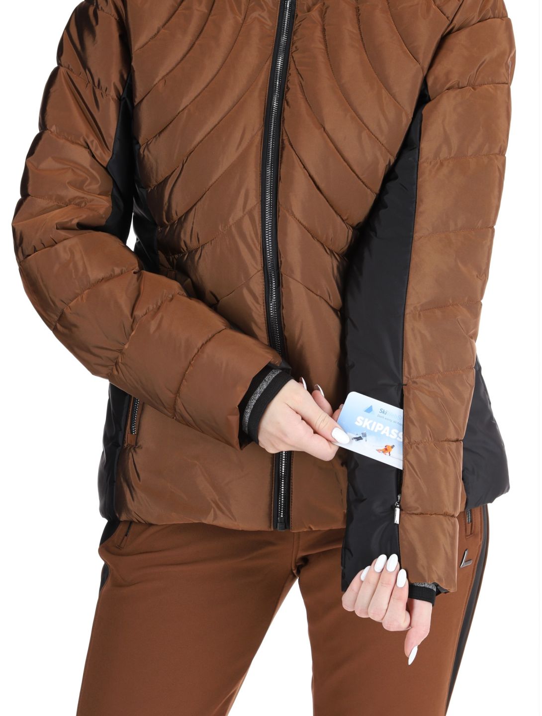 Luhta, Hakois Skijacke Damen Chocolat braun 