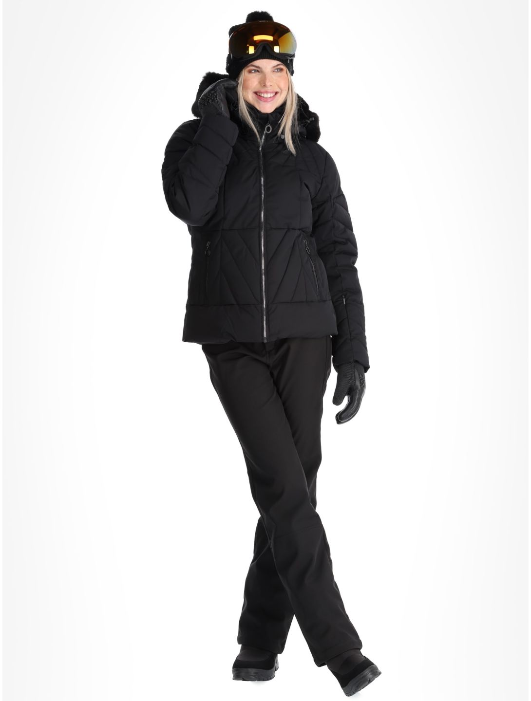 Luhta, Hakonkoski Skijacke Damen Black schwarz 