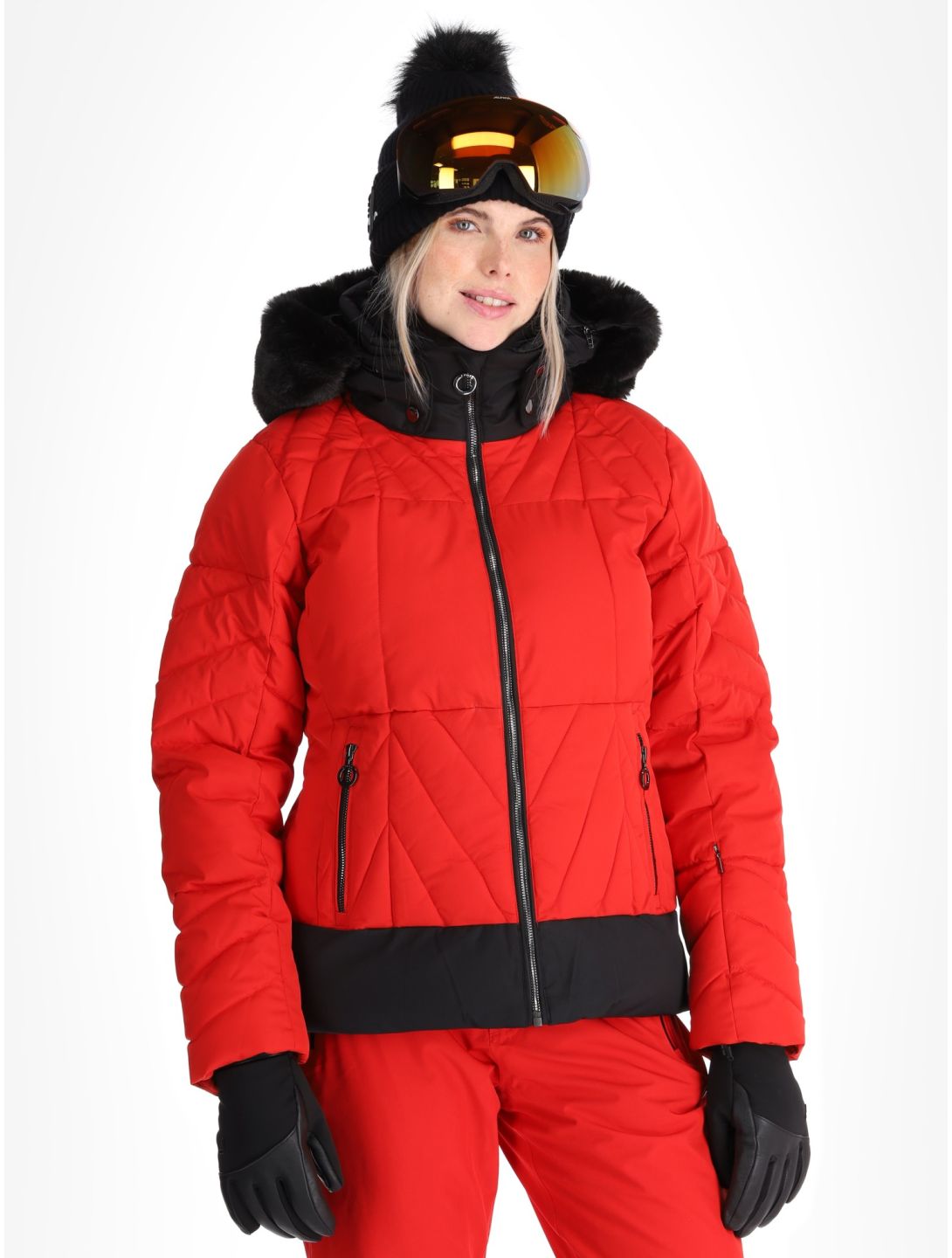 Luhta, Hakonkoski Skijacke Damen Cranberry rot 