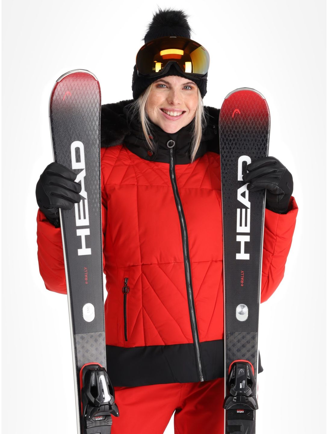 Luhta, Hakonkoski Skijacke Damen Cranberry rot 