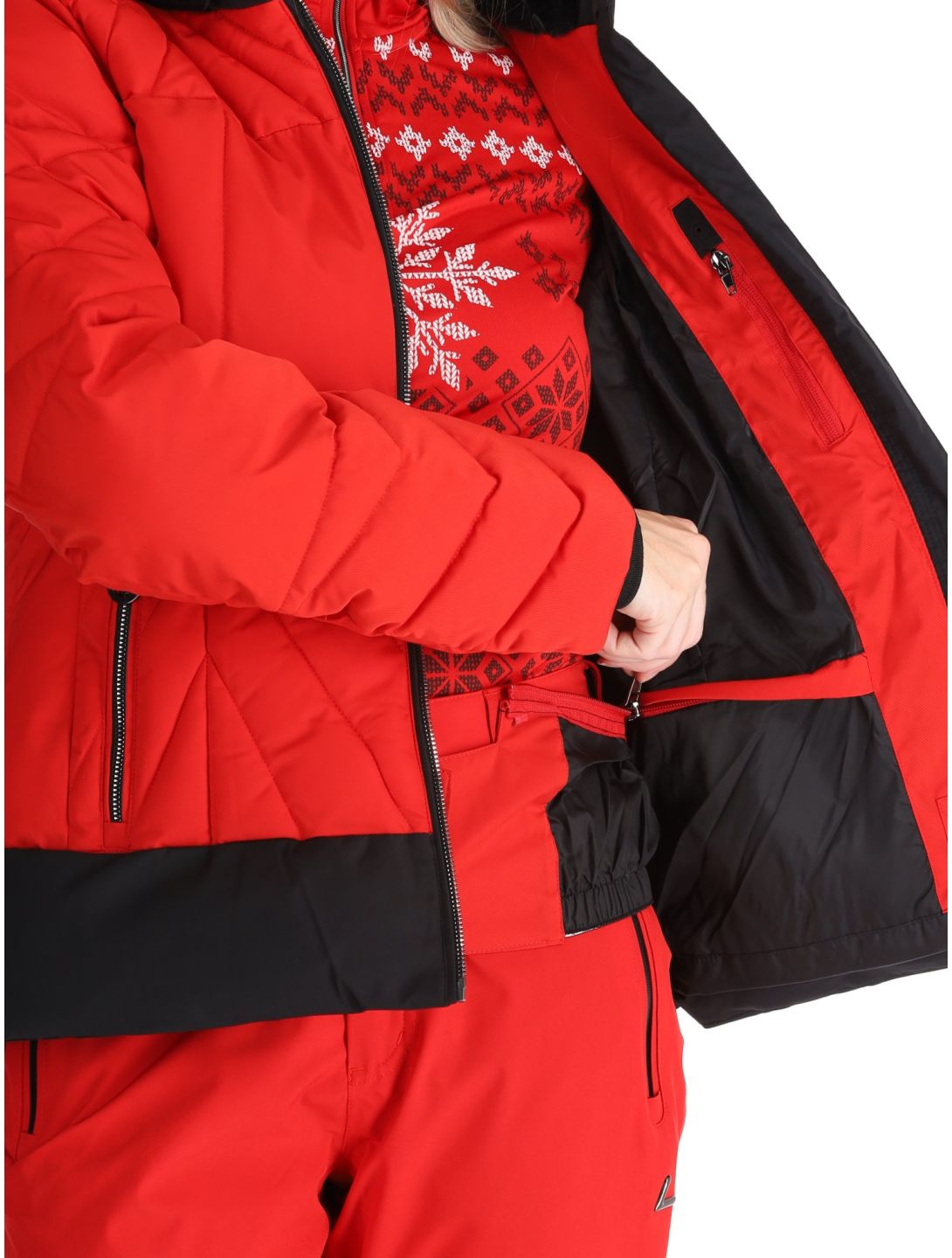 Luhta, Hakonkoski Skijacke Damen Cranberry rot 