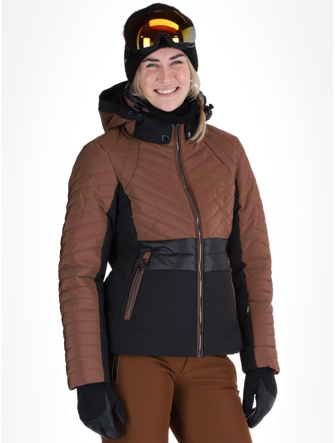 Luhta, Hakula Skijacke Damen Chocolat braun 