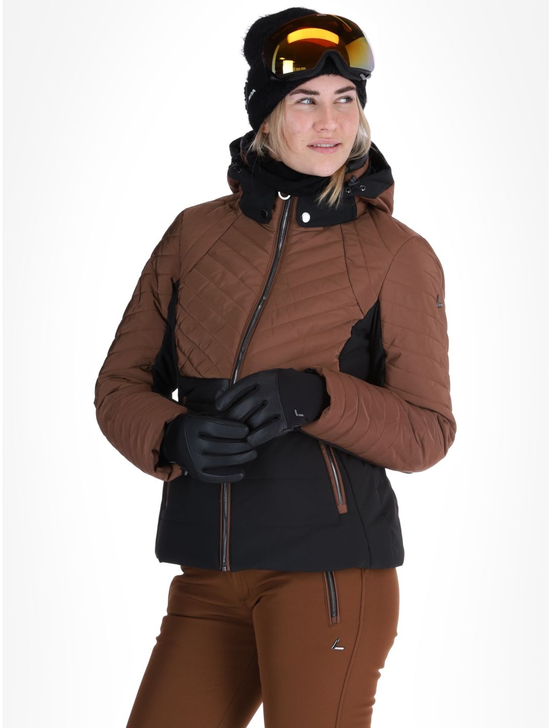 Luhta, Hakula Skijacke Damen Chocolat braun 