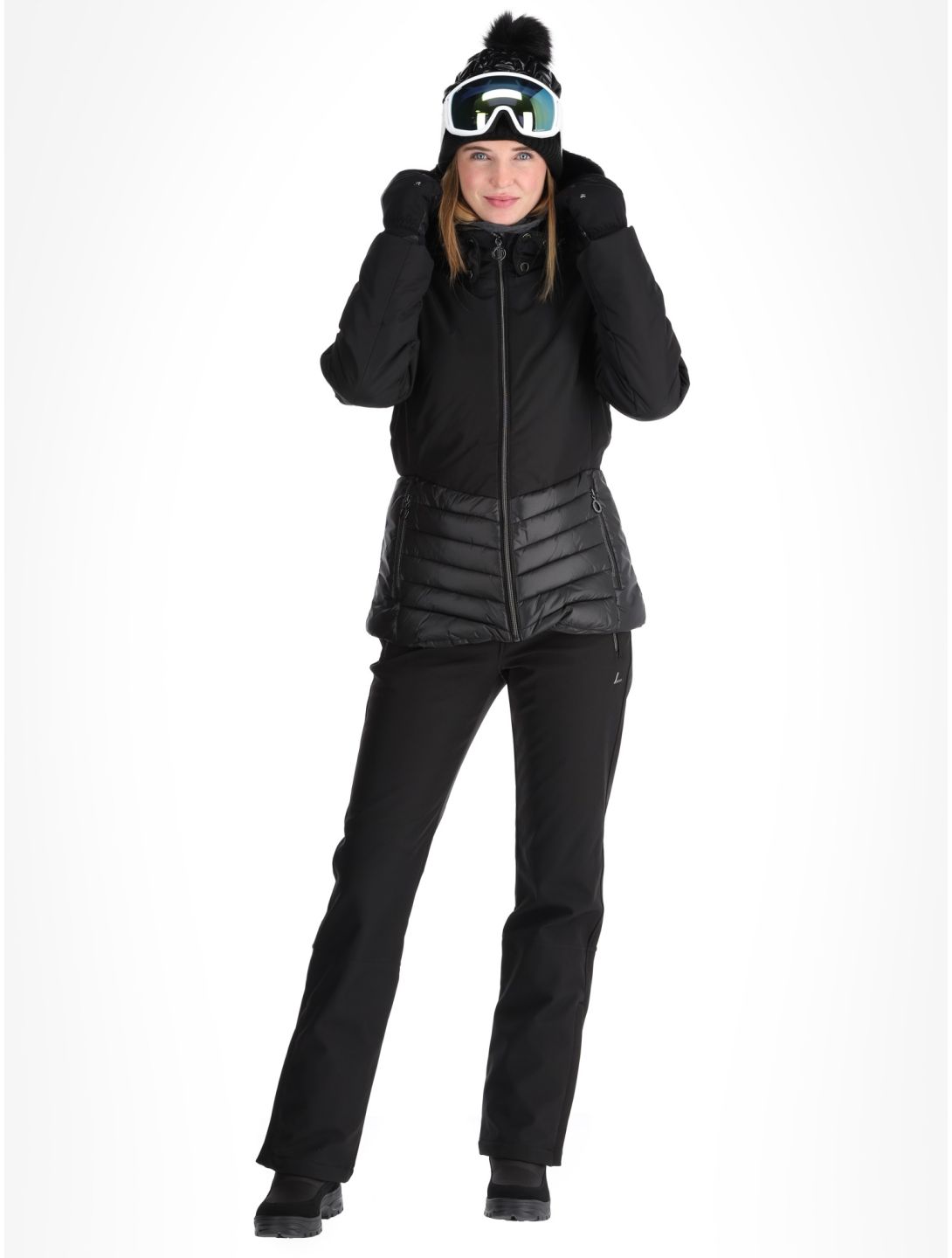 Luhta, Halkis Skijacke Damen Black schwarz 