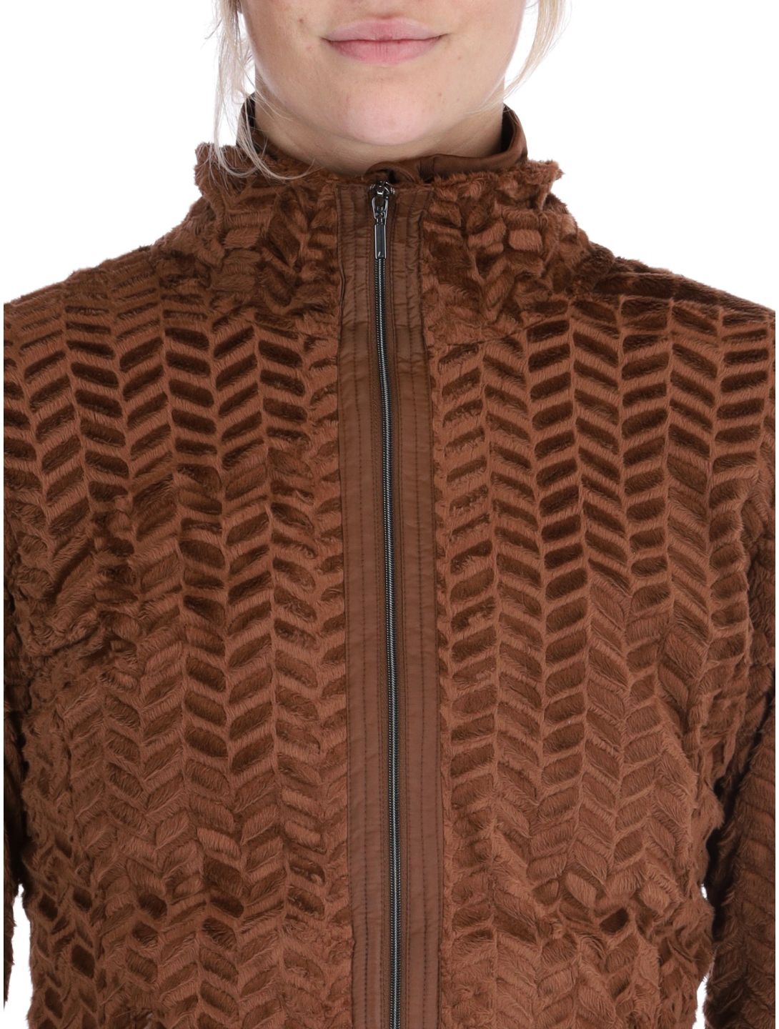 Luhta, Halmeniemi Jacke Damen Chocolat braun 