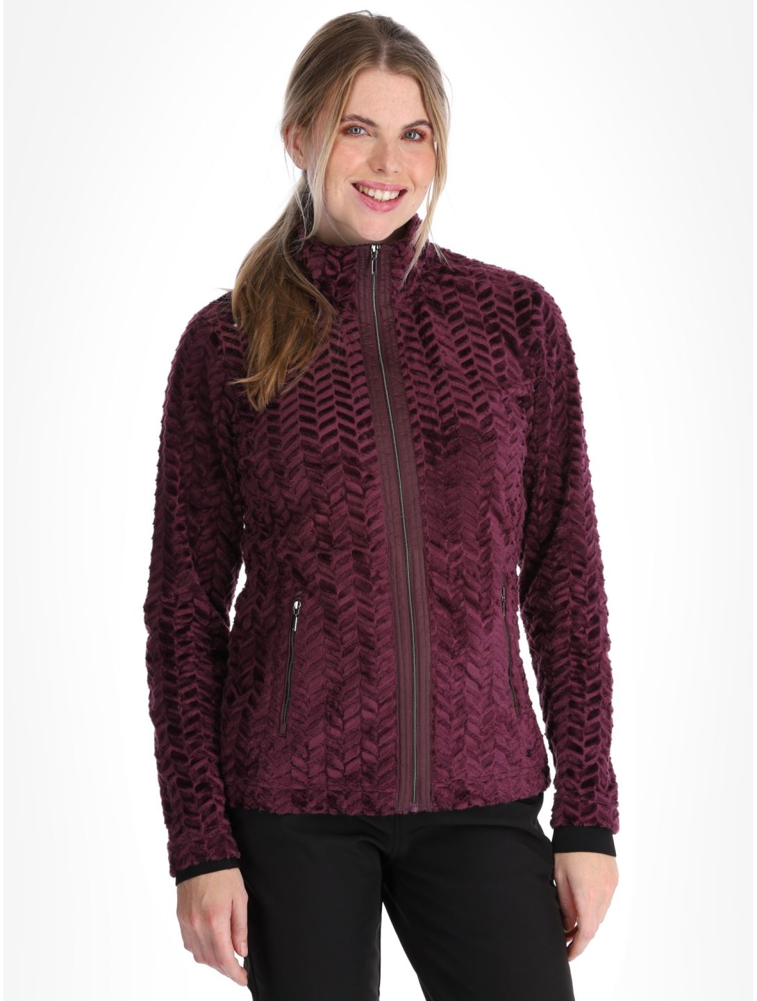 Luhta, Halmeniemi Jacke Damen Plum violett 