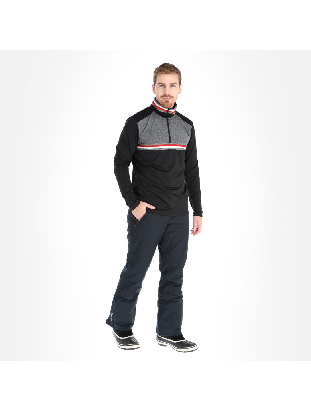 Luhta, Haukila Pullover Herren schwarz