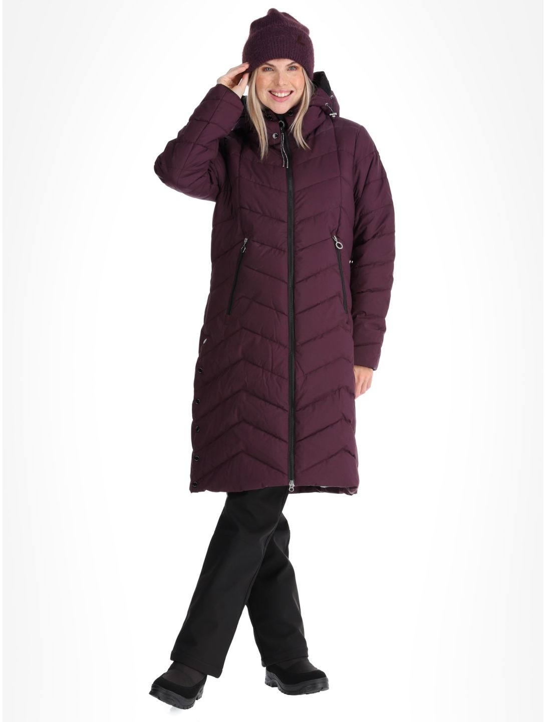 Luhta, Iiksi Skijacke Damen Plum 