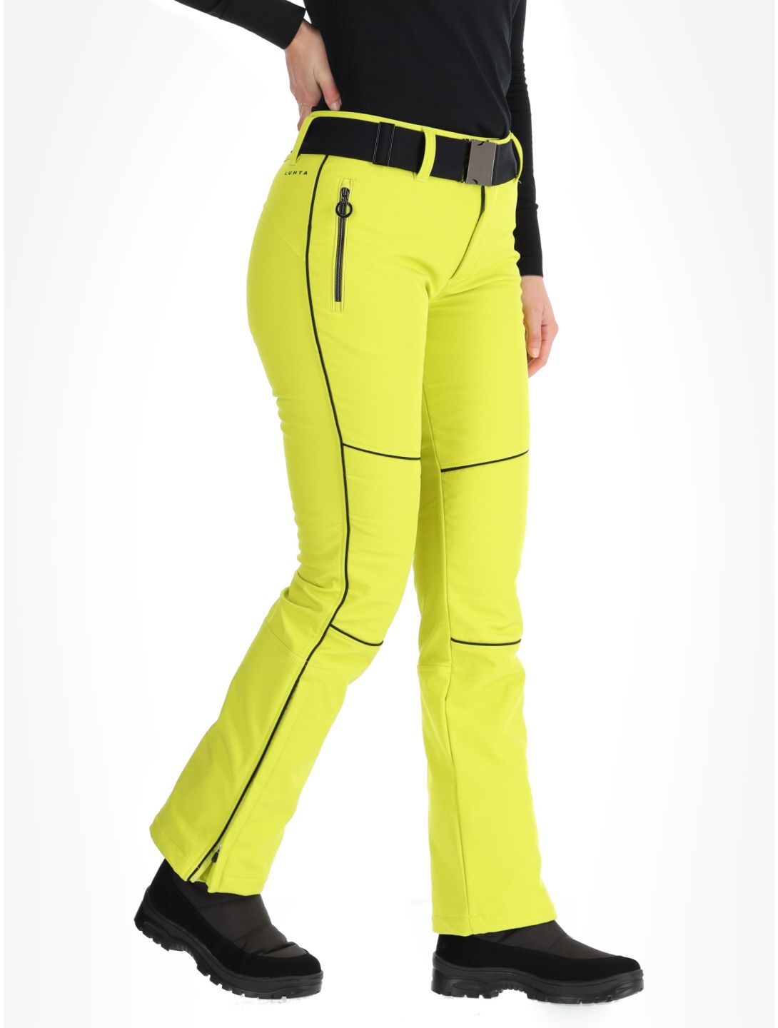 Luhta, Jaamalai Softshell Skihose Damen Aloe grün 