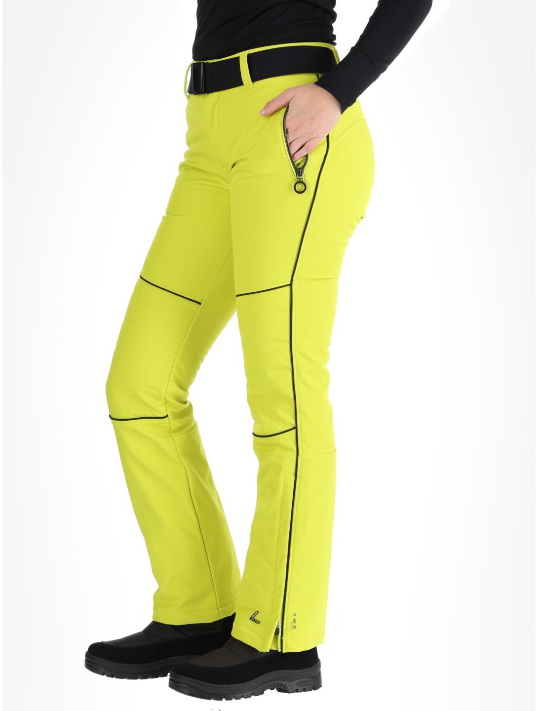 Luhta, Jaamalai Softshell Skihose Damen Aloe grün 