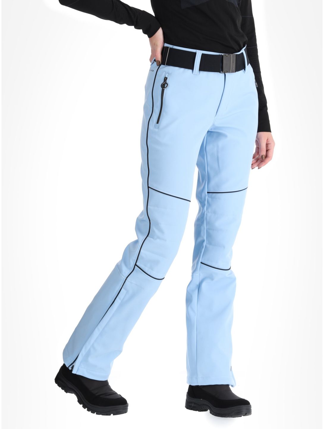 Luhta, Jaamalai Softshell Skihose Damen Light Blue blau 