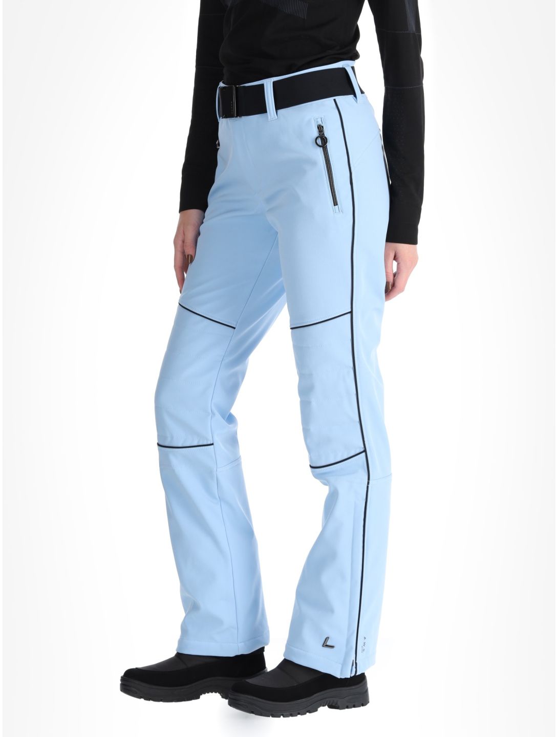 Luhta, Jaamalai Softshell Skihose Damen Light Blue blau 