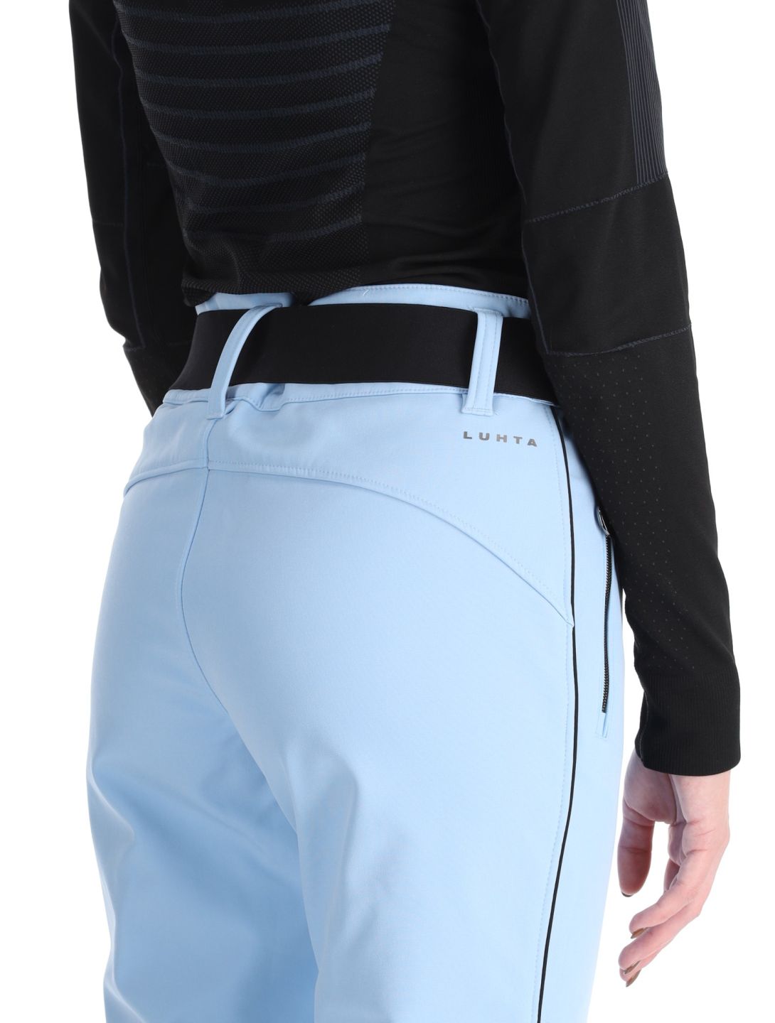 Luhta, Jaamalai Softshell Skihose Damen Light Blue blau 