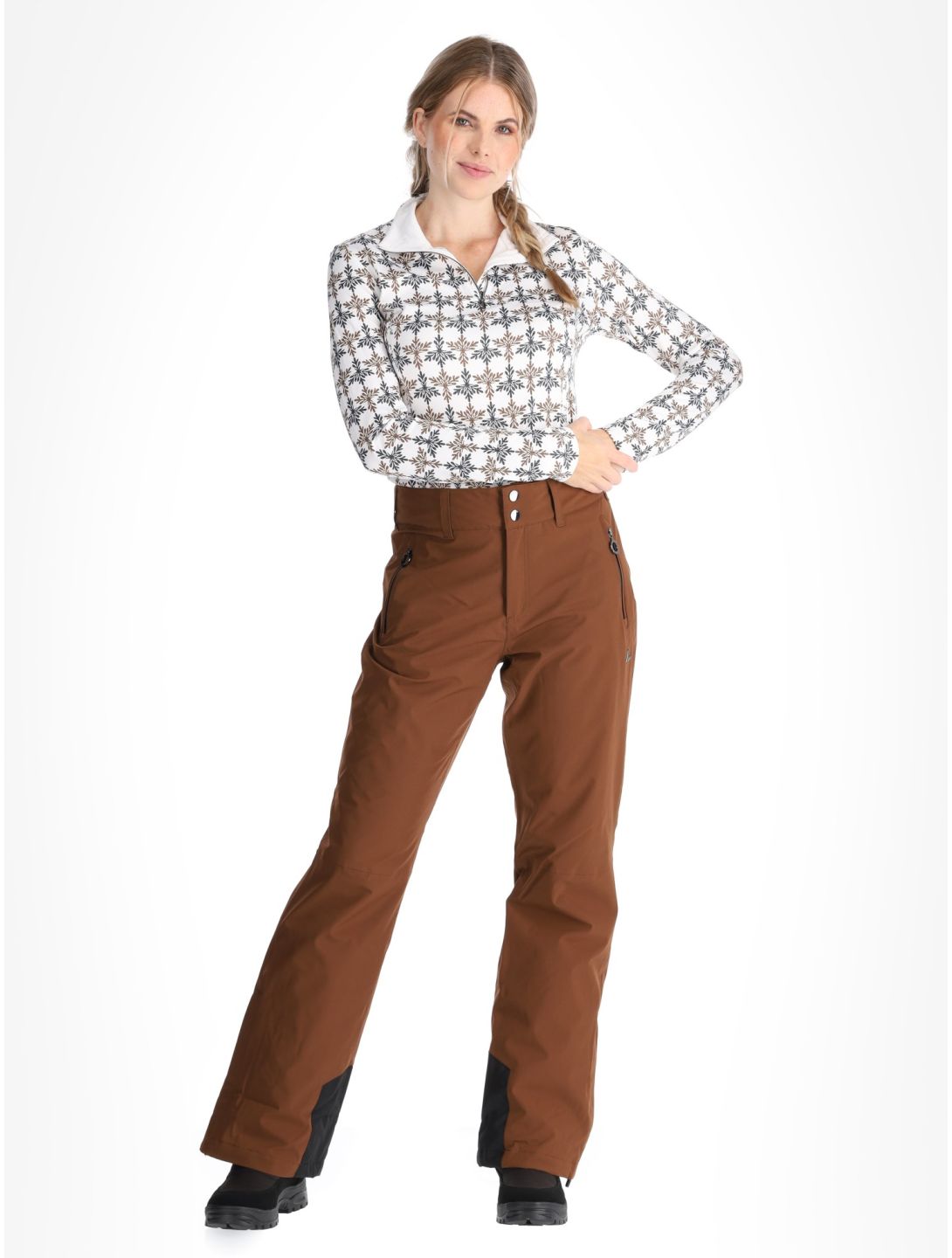 Luhta, Jero Skihose Damen Chocolat braun 