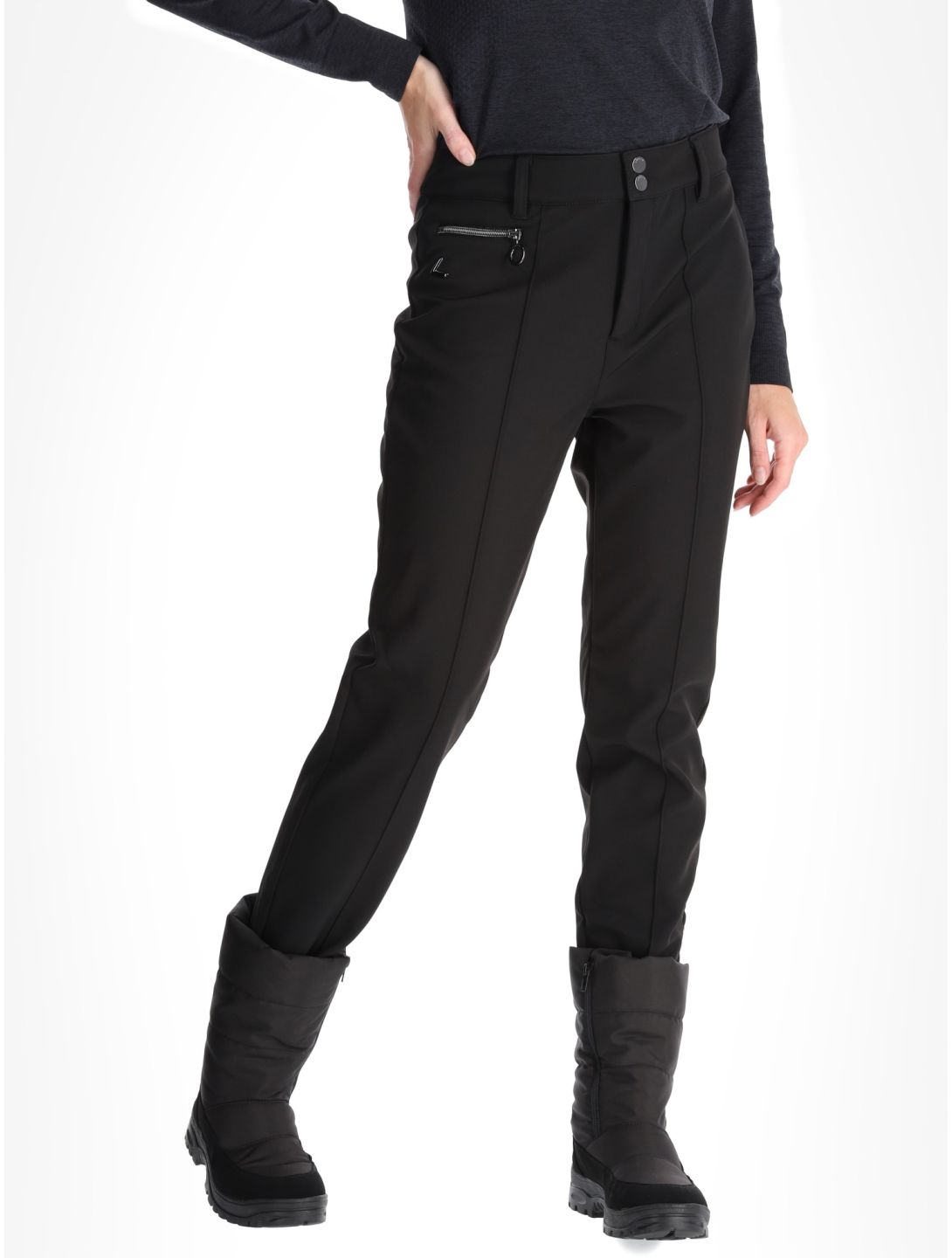 Luhta, Joentaka Softshell Skihose Damen Black schwarz 