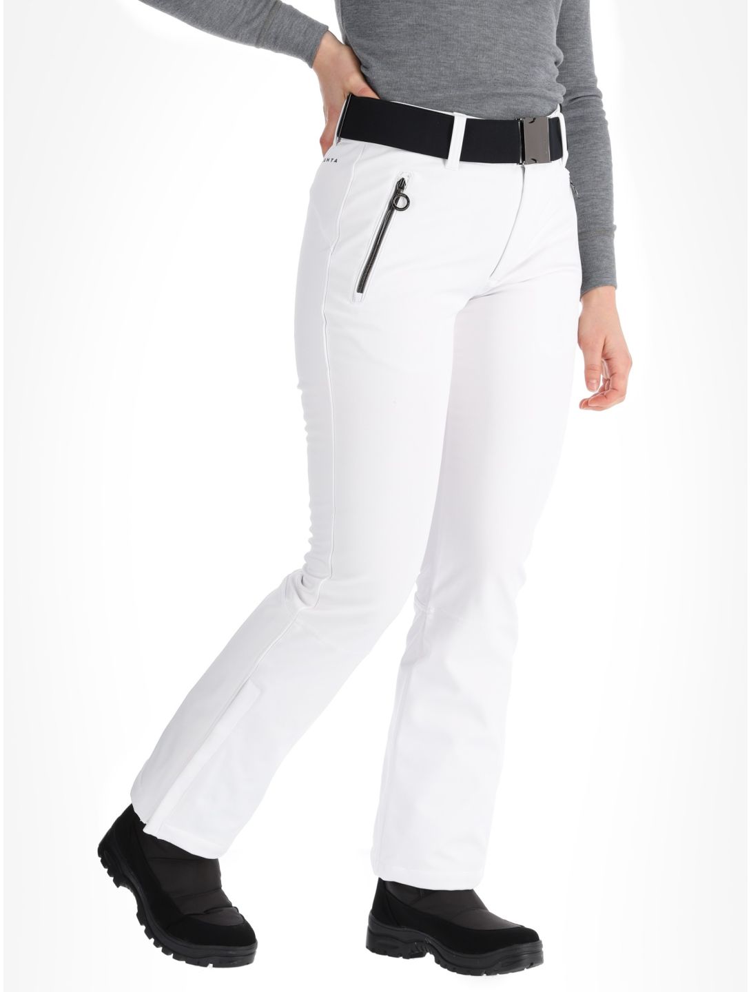 Luhta, Joentaus C Softshell Skihose kurzes Modell Damen Optic White weiß 