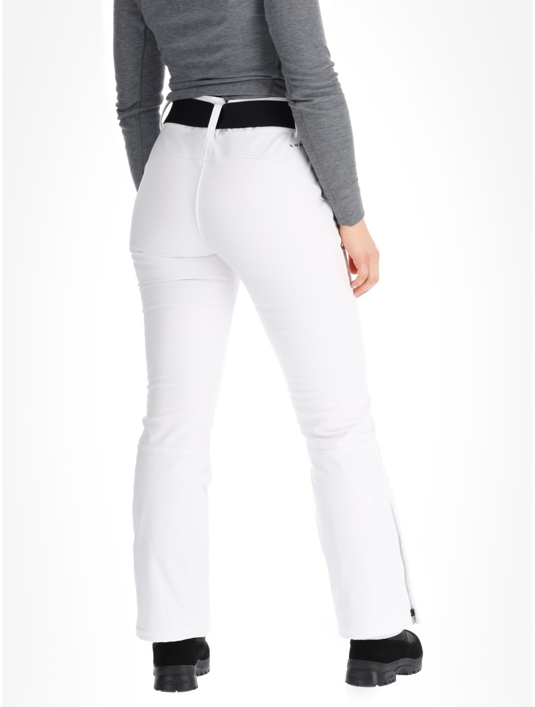 Luhta, Joentaus C Softshell Skihose kurzes Modell Damen Optic White weiß 