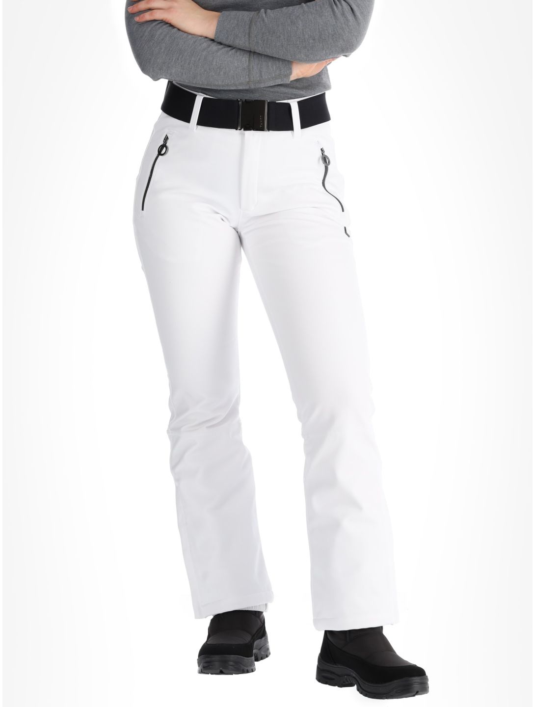 Luhta, Joentaus C Softshell Skihose kurzes Modell Damen Optic White weiß 