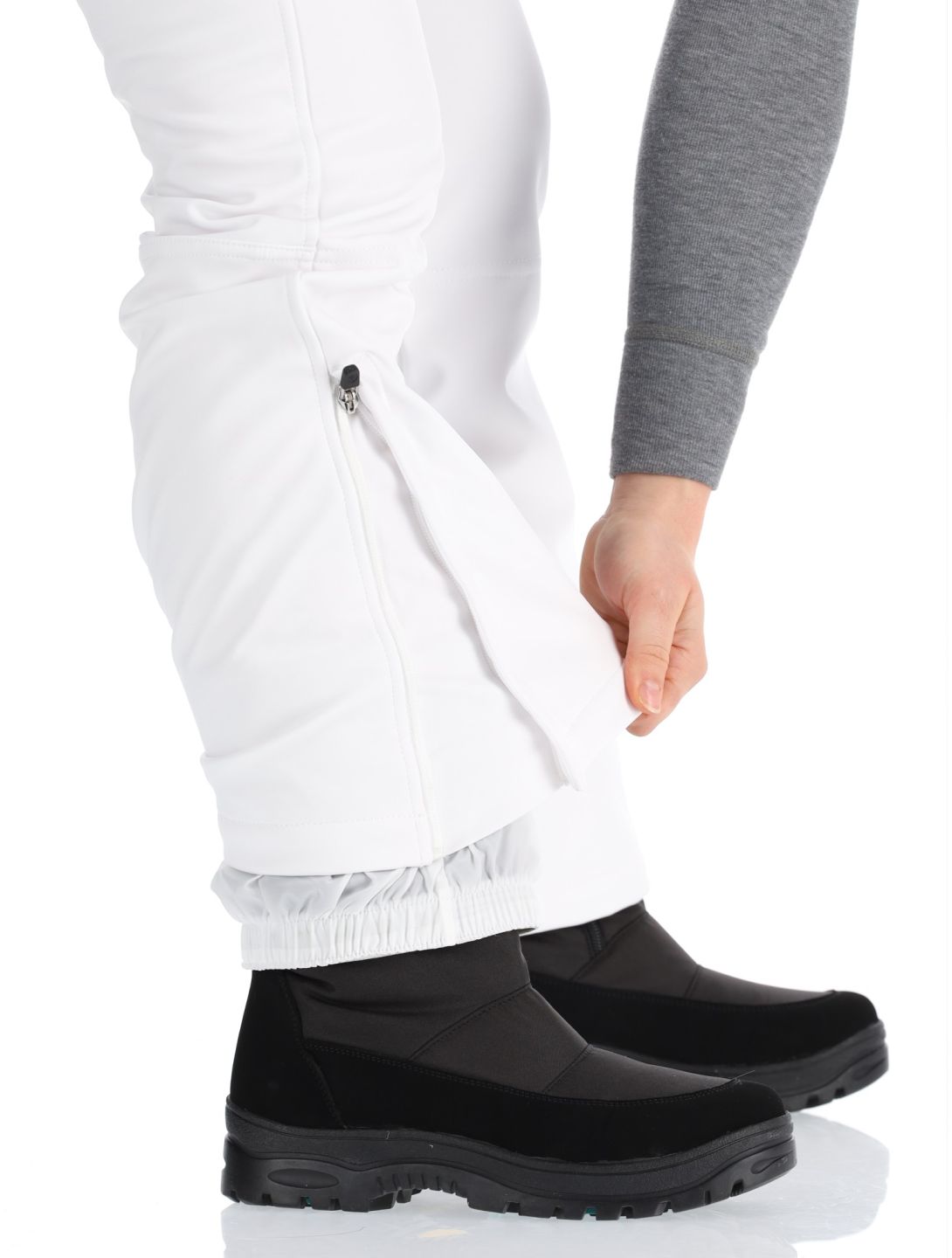 Luhta, Joentaus C Softshell Skihose kurzes Modell Damen Optic White weiß 