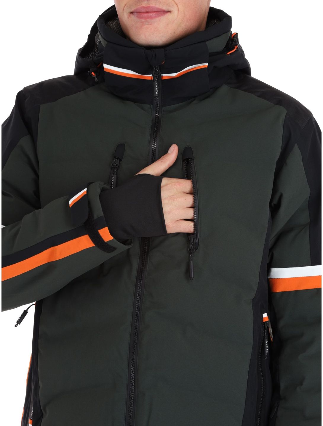 Luhta, Jollanoaivi Skijacke Herren Dark Green grün, schwarz 