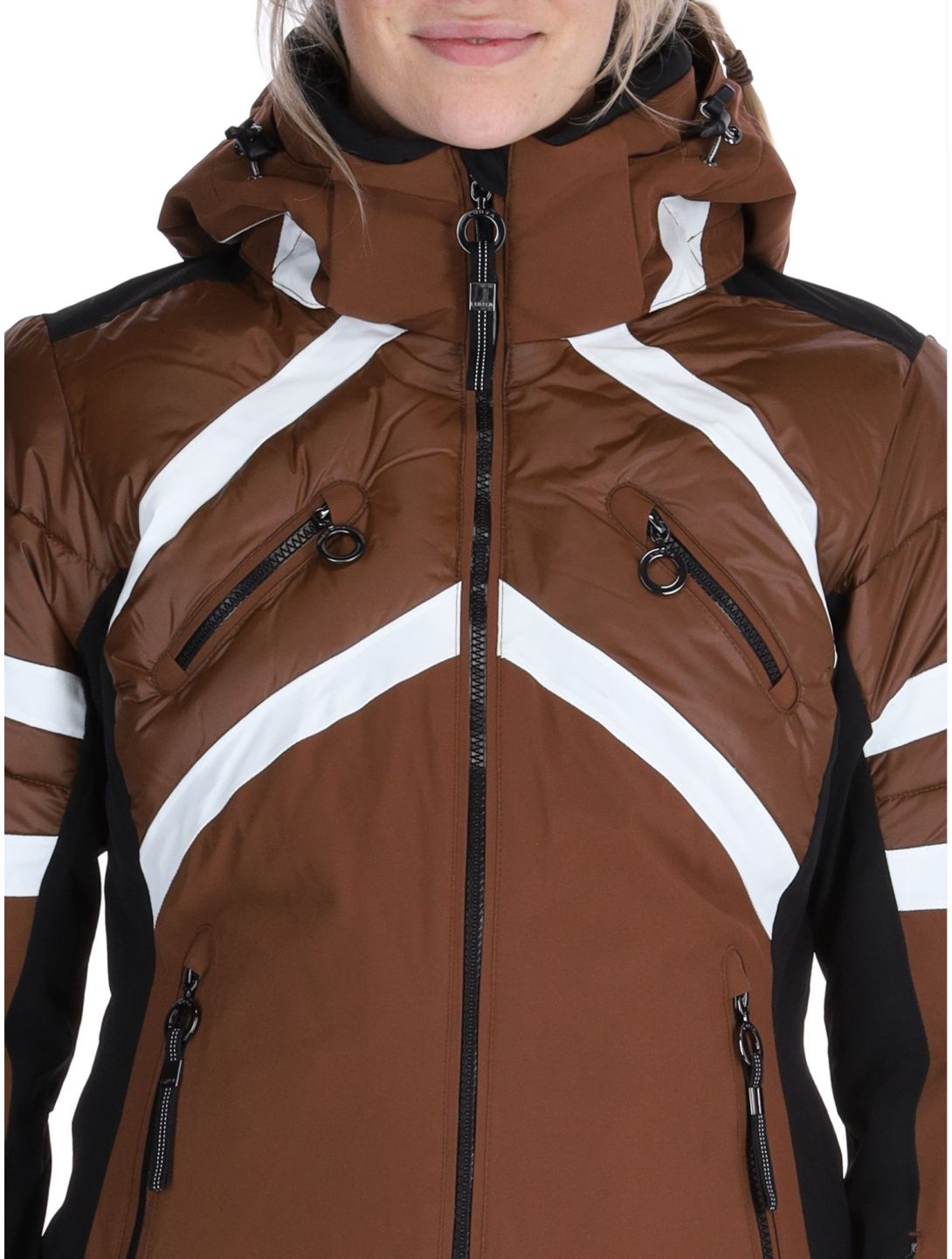 Luhta, Kaamanen Skijacke Damen Chocolat braun 