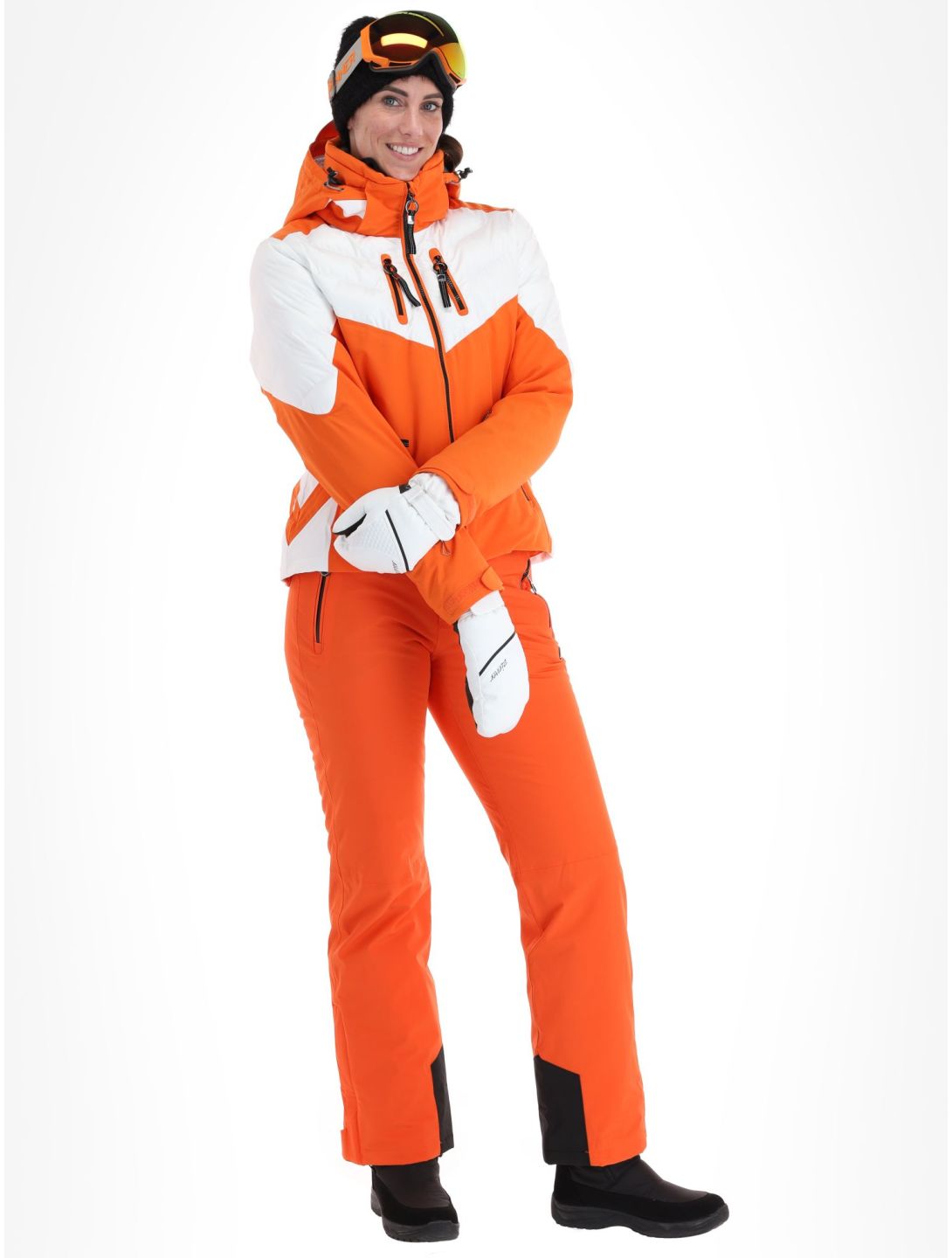 Luhta, Kanervala Skijacke Damen Orange orange, weiß 