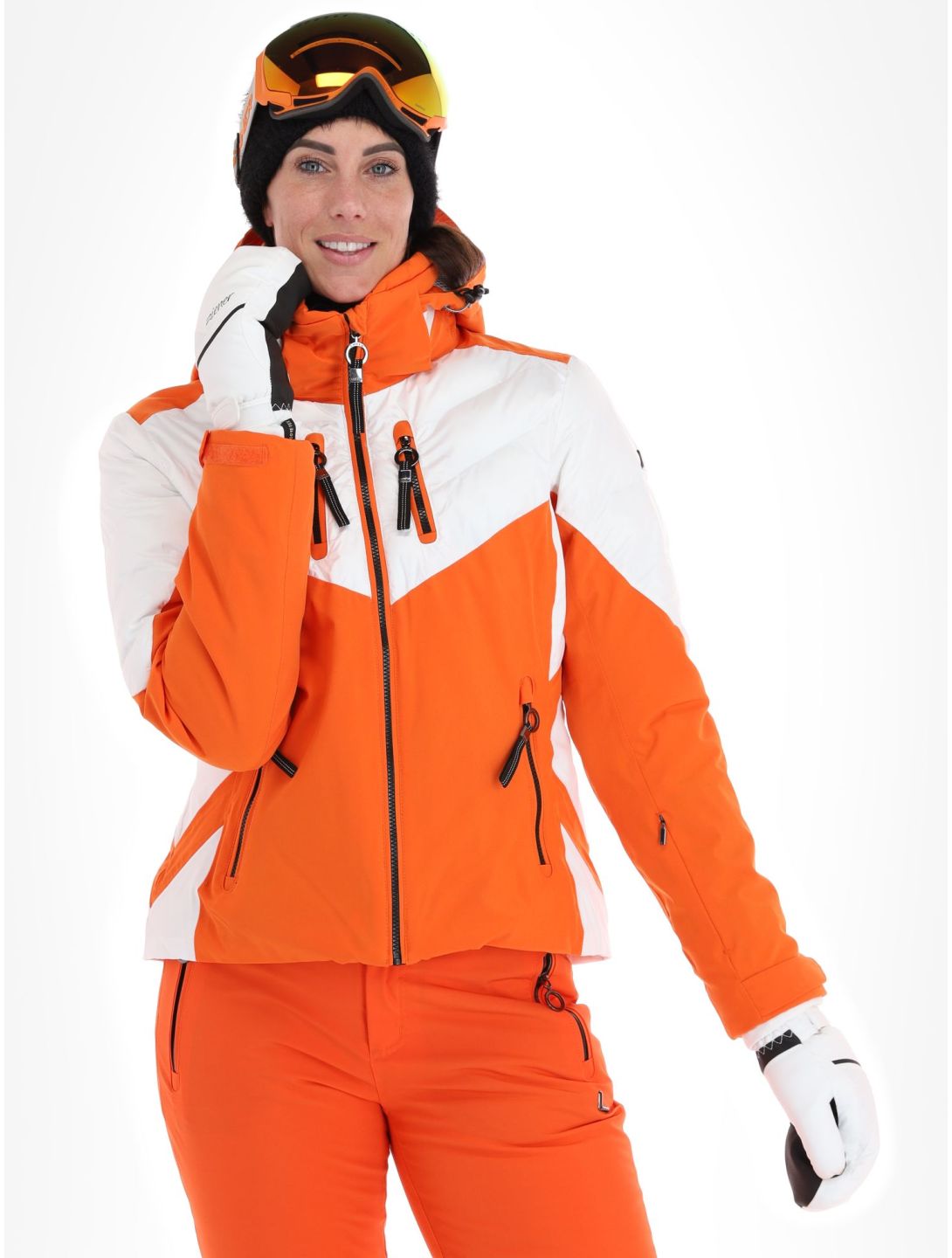 Luhta, Kanervala Skijacke Damen Orange orange, weiß 