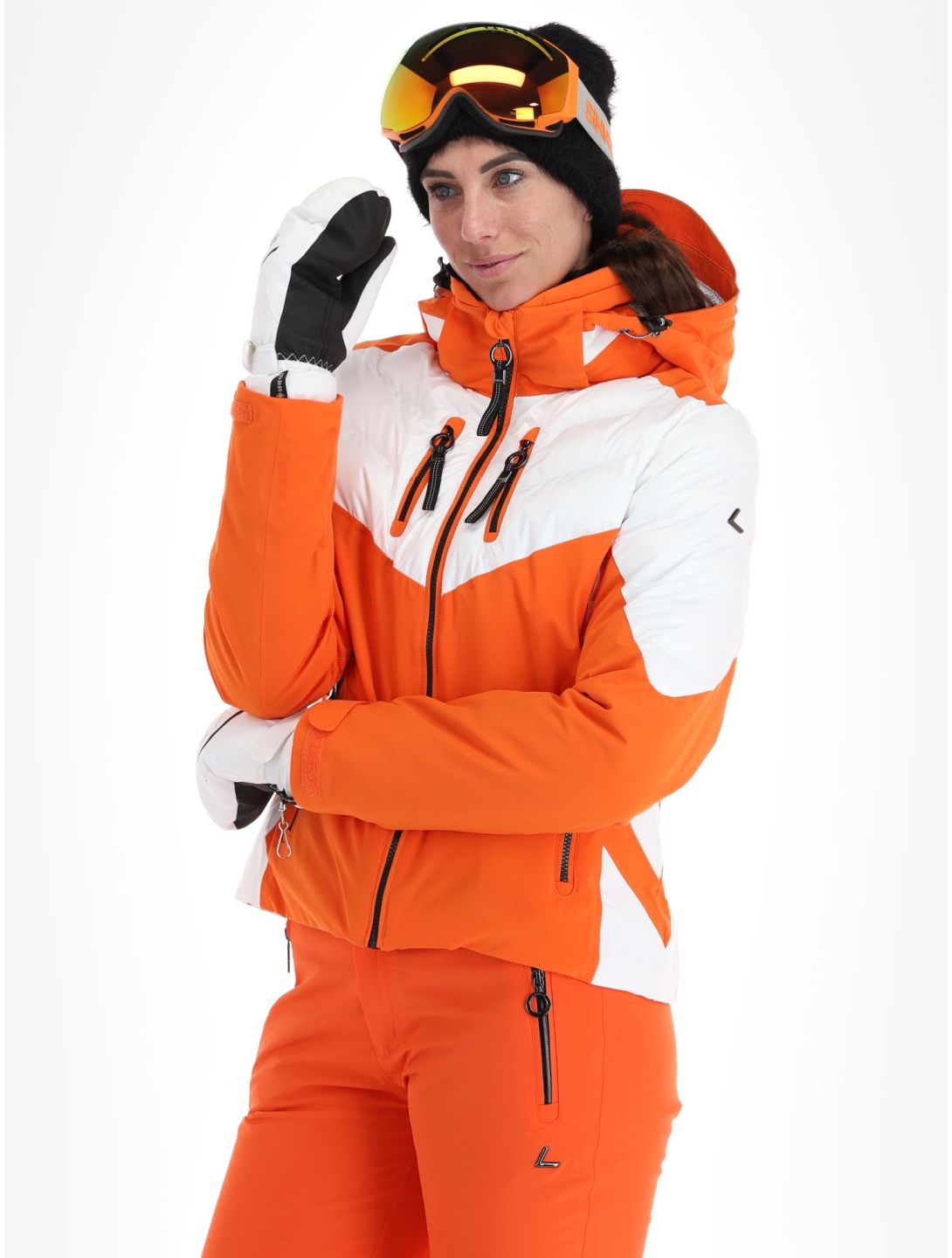 Luhta, Kanervala Skijacke Damen Orange orange, weiß 