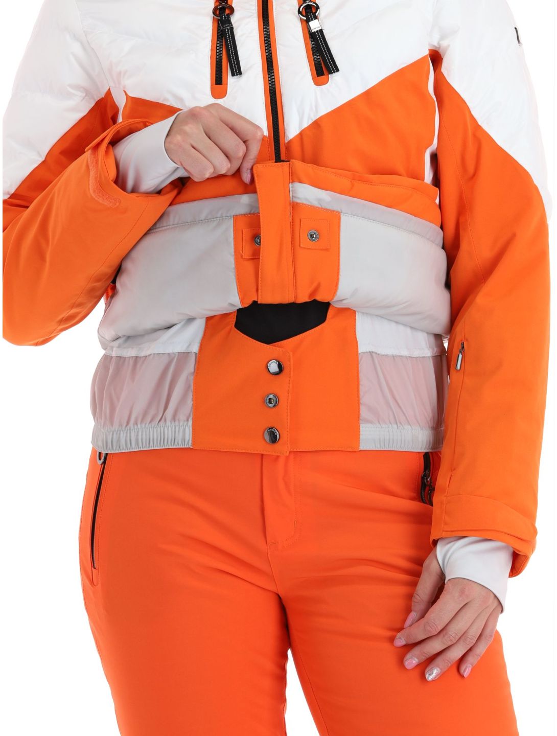 Luhta, Kanervala Skijacke Damen Orange orange, weiß 