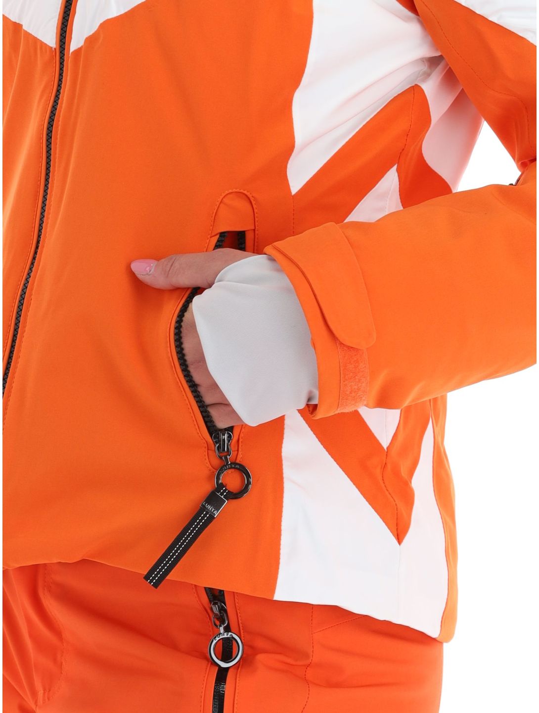 Luhta, Kanervala Skijacke Damen Orange orange, weiß 