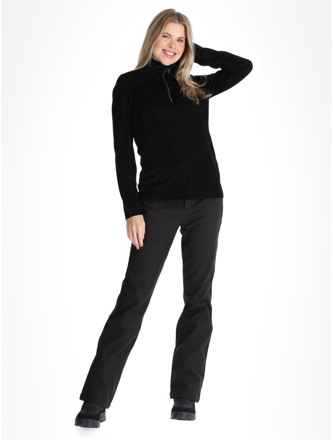 Luhta, Kauhava Pullover Damen Black schwarz 