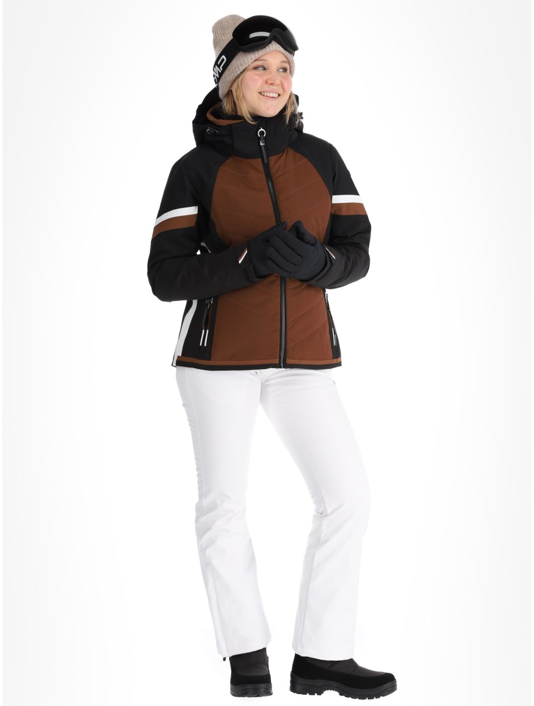 Luhta, Koutela Skijacke Damen Chocolat braun 