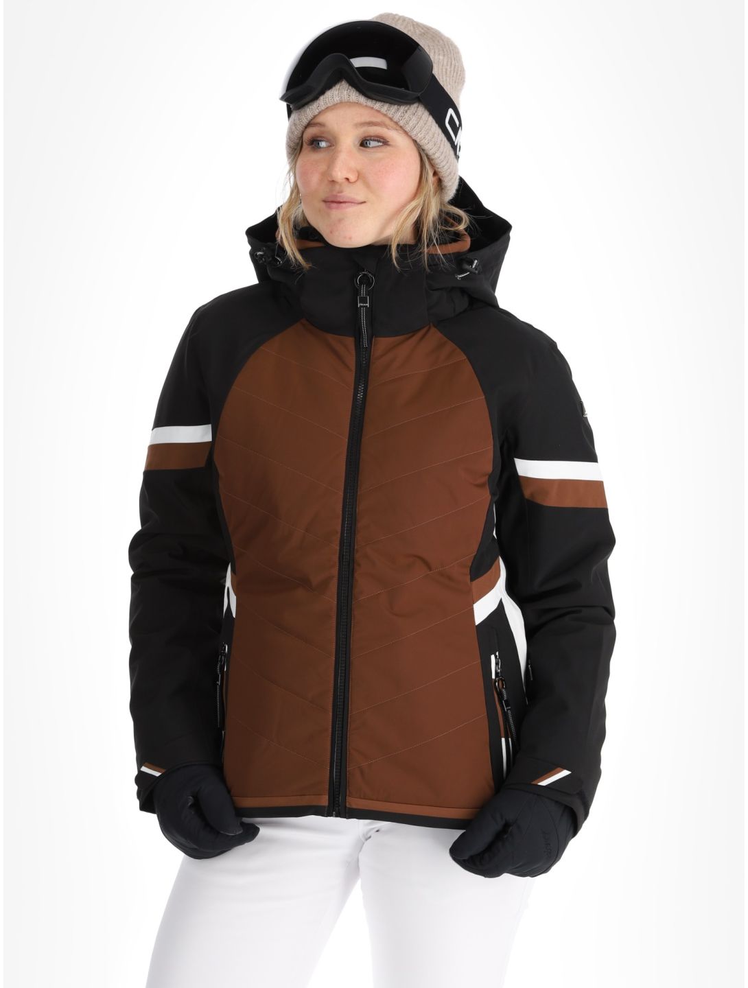 Luhta, Koutela Skijacke Damen Chocolat braun 