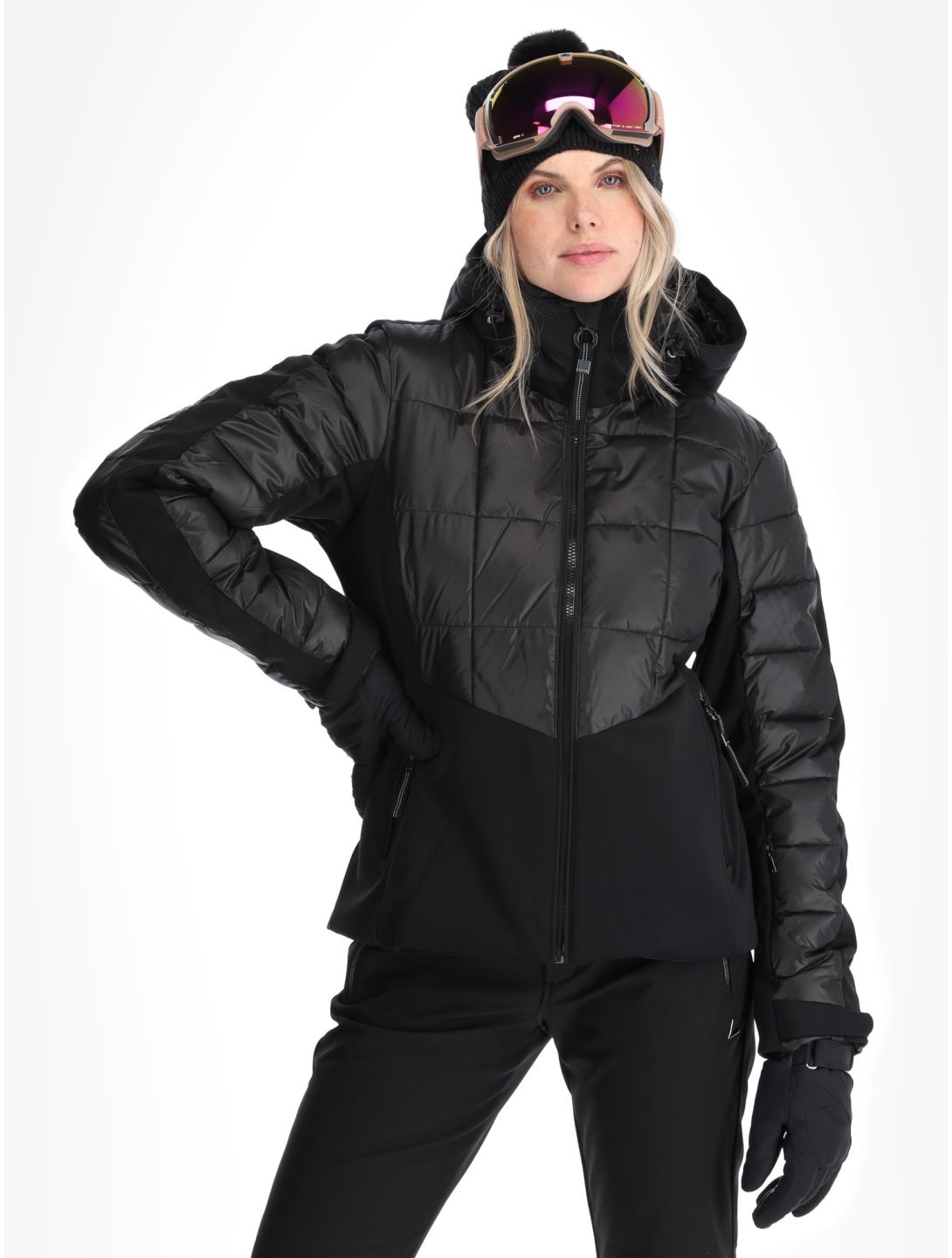 Luhta, Kuivasalmi Skijacke Damen Black schwarz 