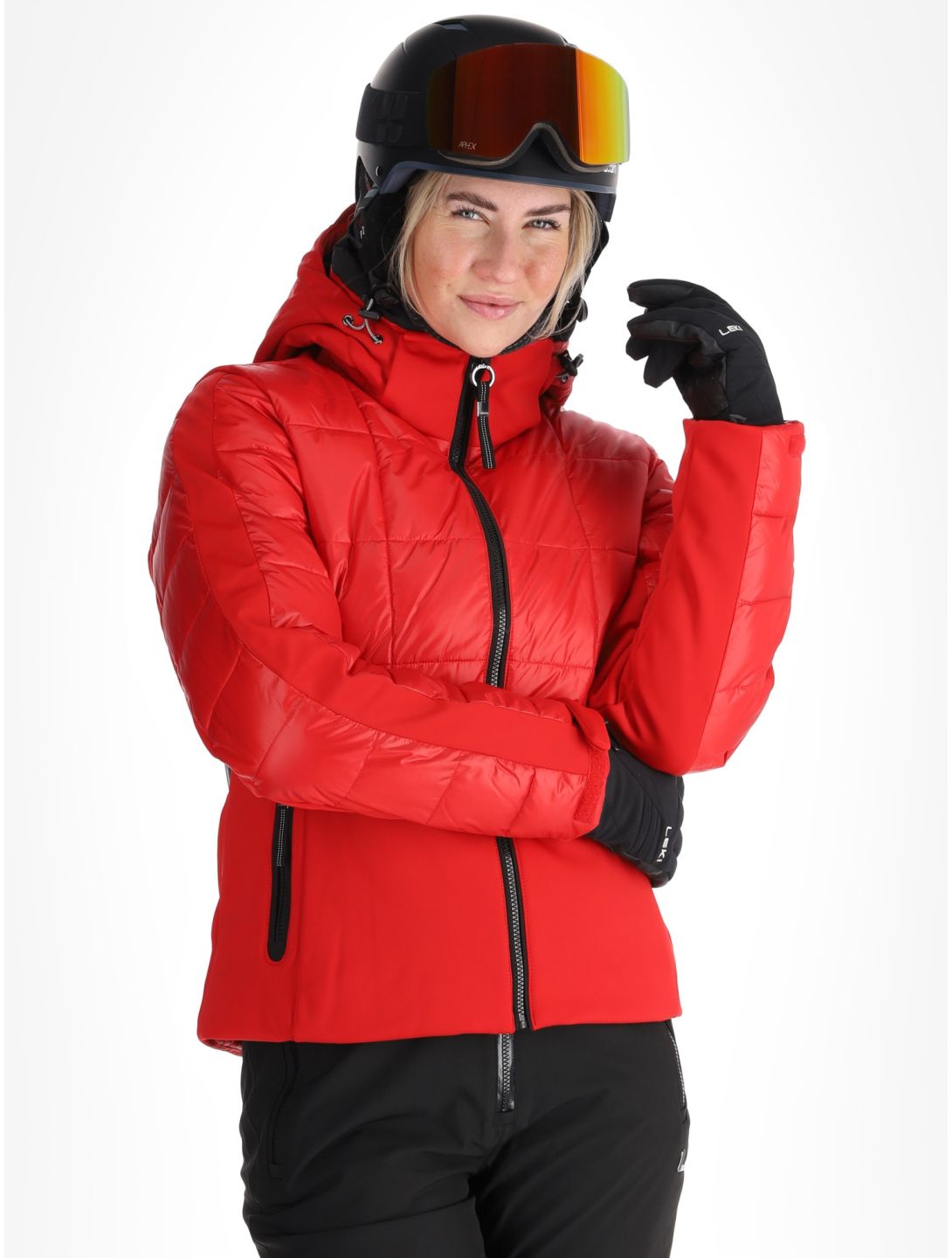 Luhta, Kuivasalmi Skijacke Damen Cranberry rot 