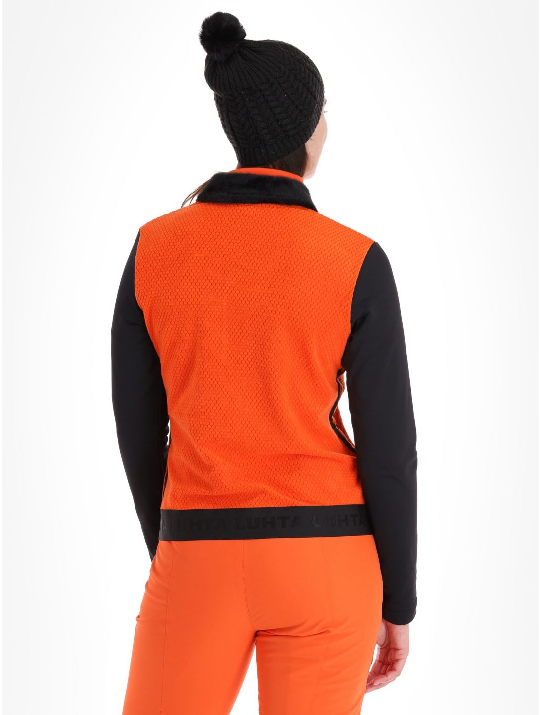 Luhta, Lainiotunturi Jacke Damen Orange orange, schwarz 