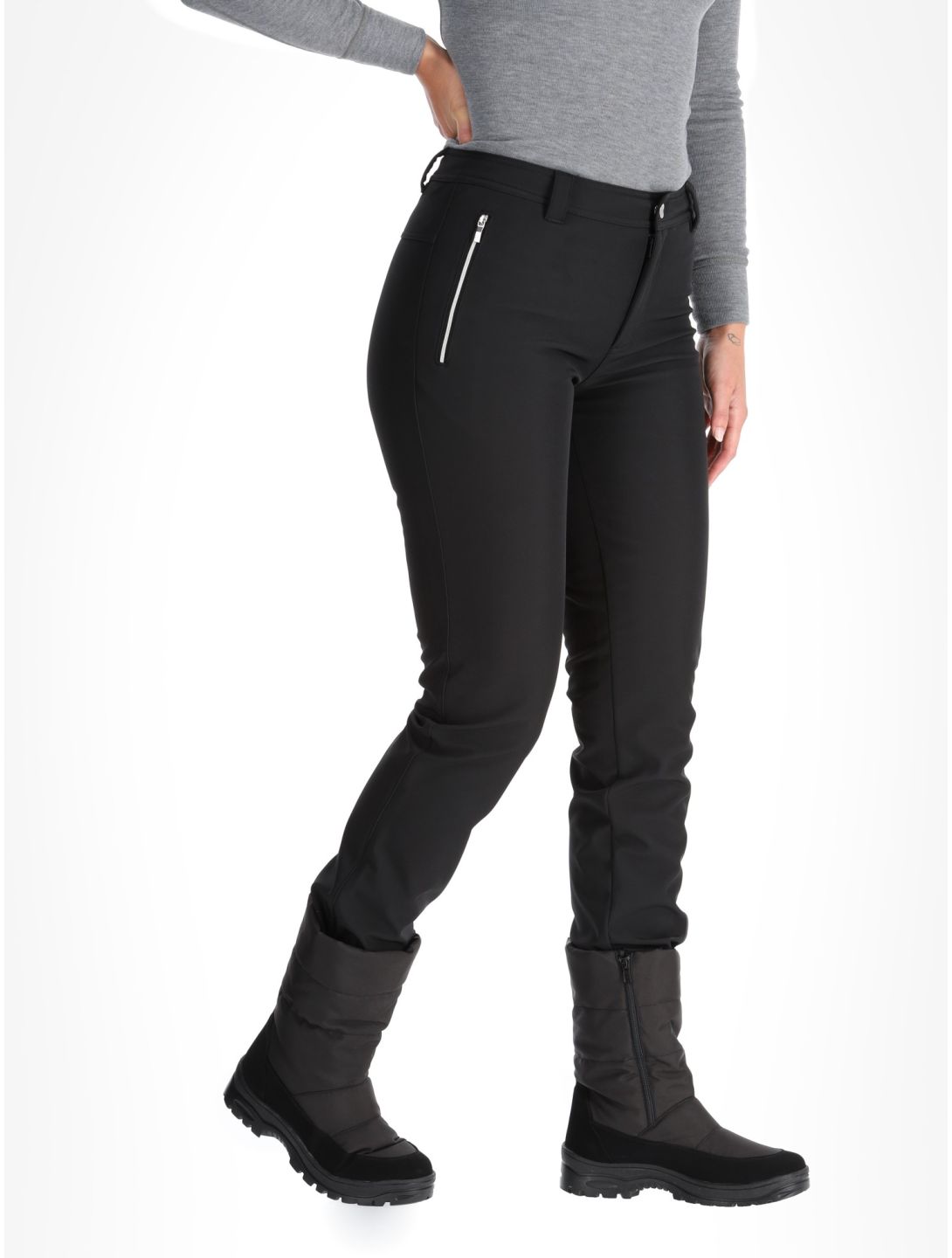 Luhta, Erottaja Softshell Skihose Damen Black schwarz 