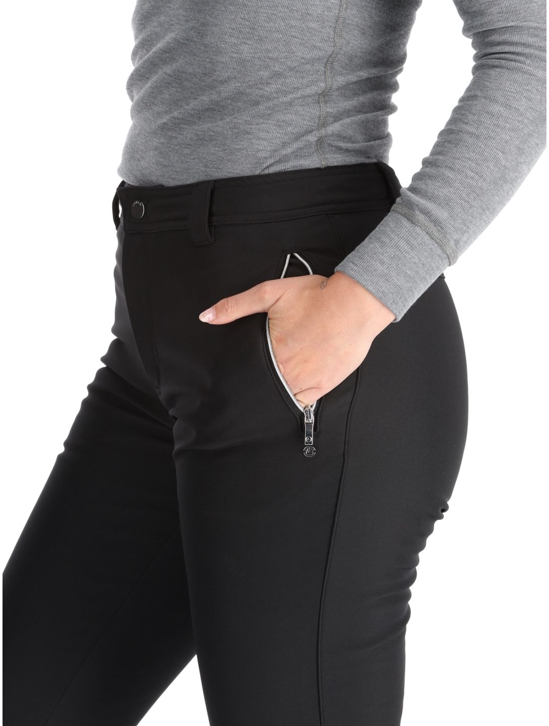 Luhta, Erottaja Softshell Skihose Damen Black schwarz 