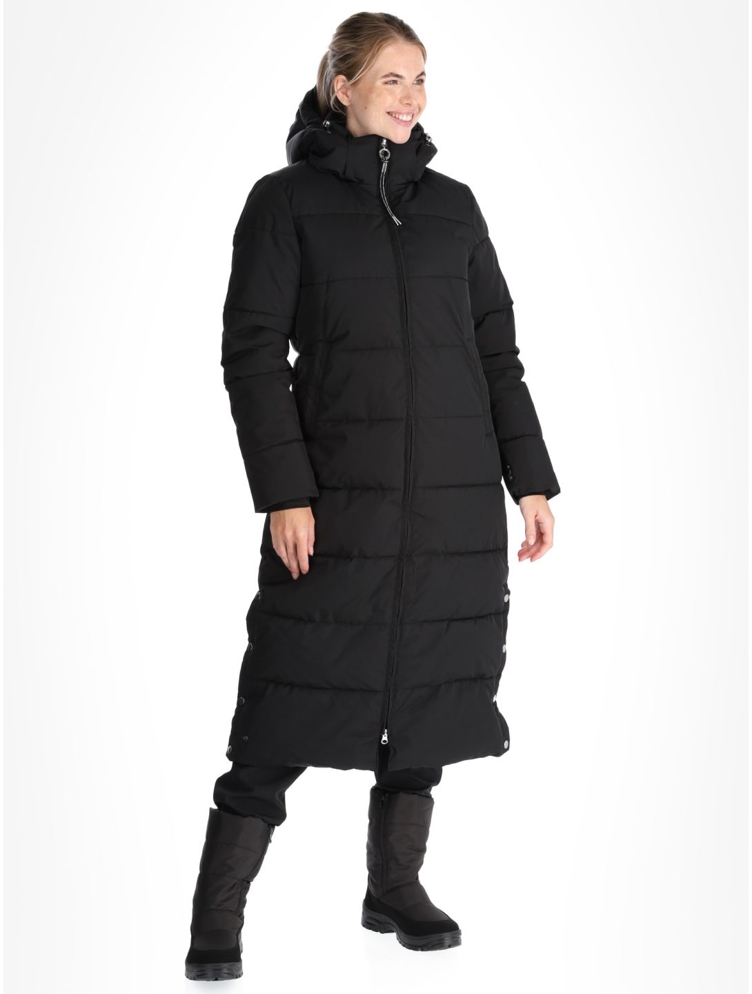 Luhta, Iisalmi Winterjacke Damen Basic Black schwarz 