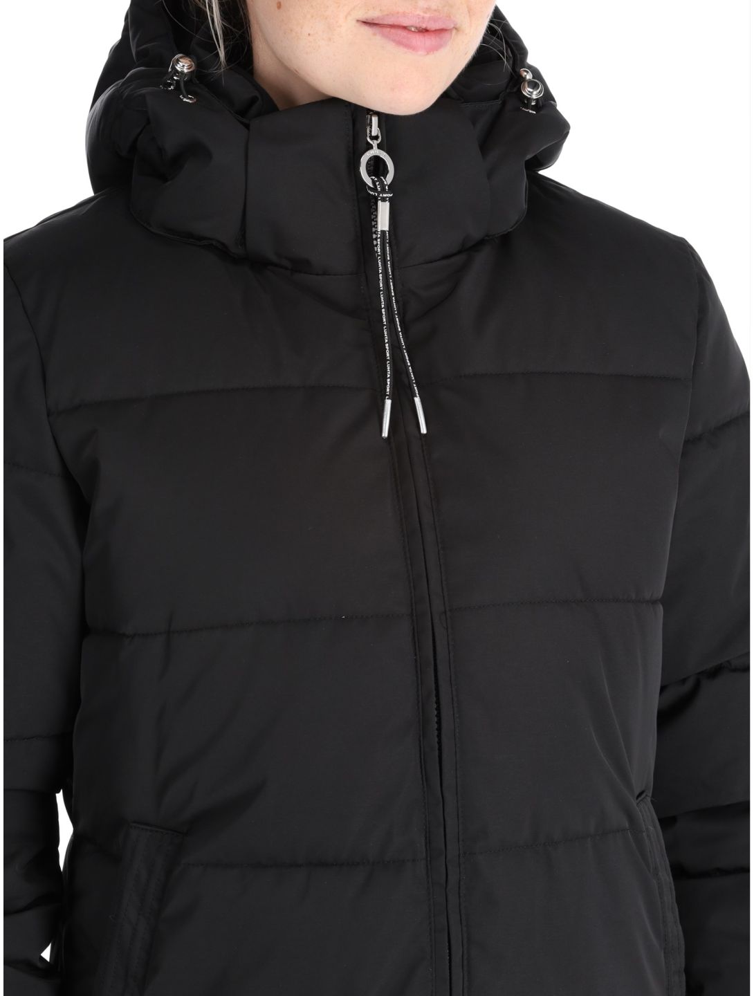 Luhta, Iisalmi Winterjacke Damen Basic Black schwarz 