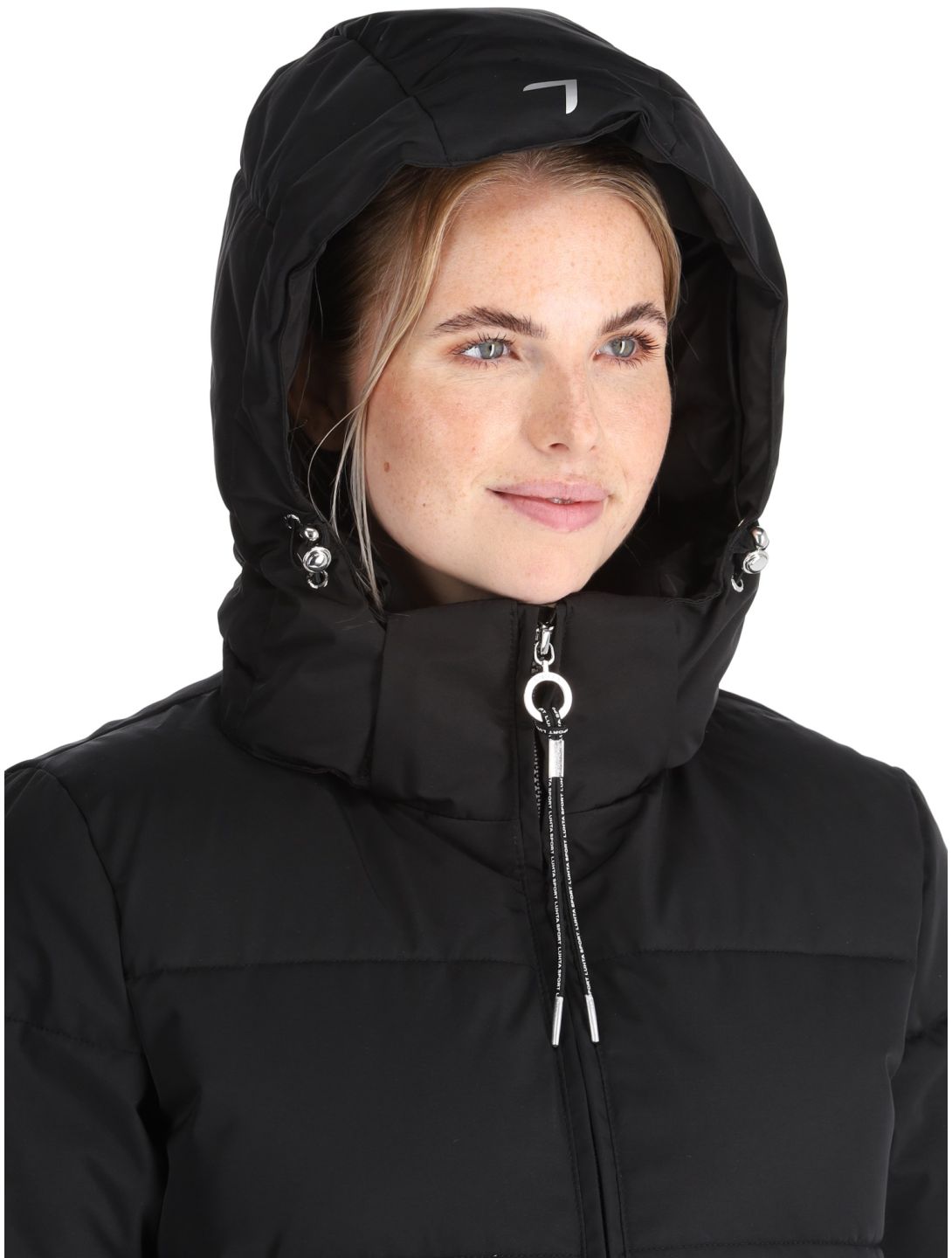 Luhta, Iisalmi Winterjacke Damen Basic Black schwarz 