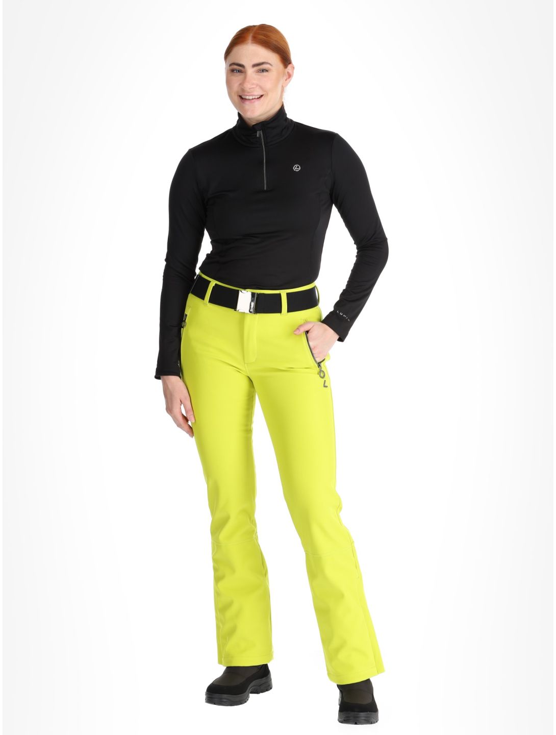 Luhta, Joentaus Softshell Skihose Damen Aloe grün 