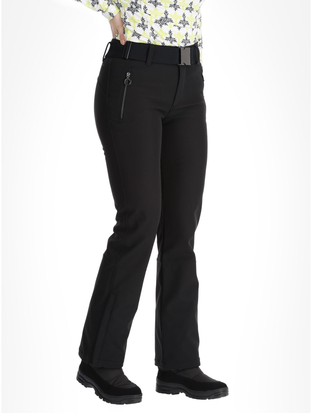 Luhta, Joentaus Softshell Skihose Damen Black schwarz 