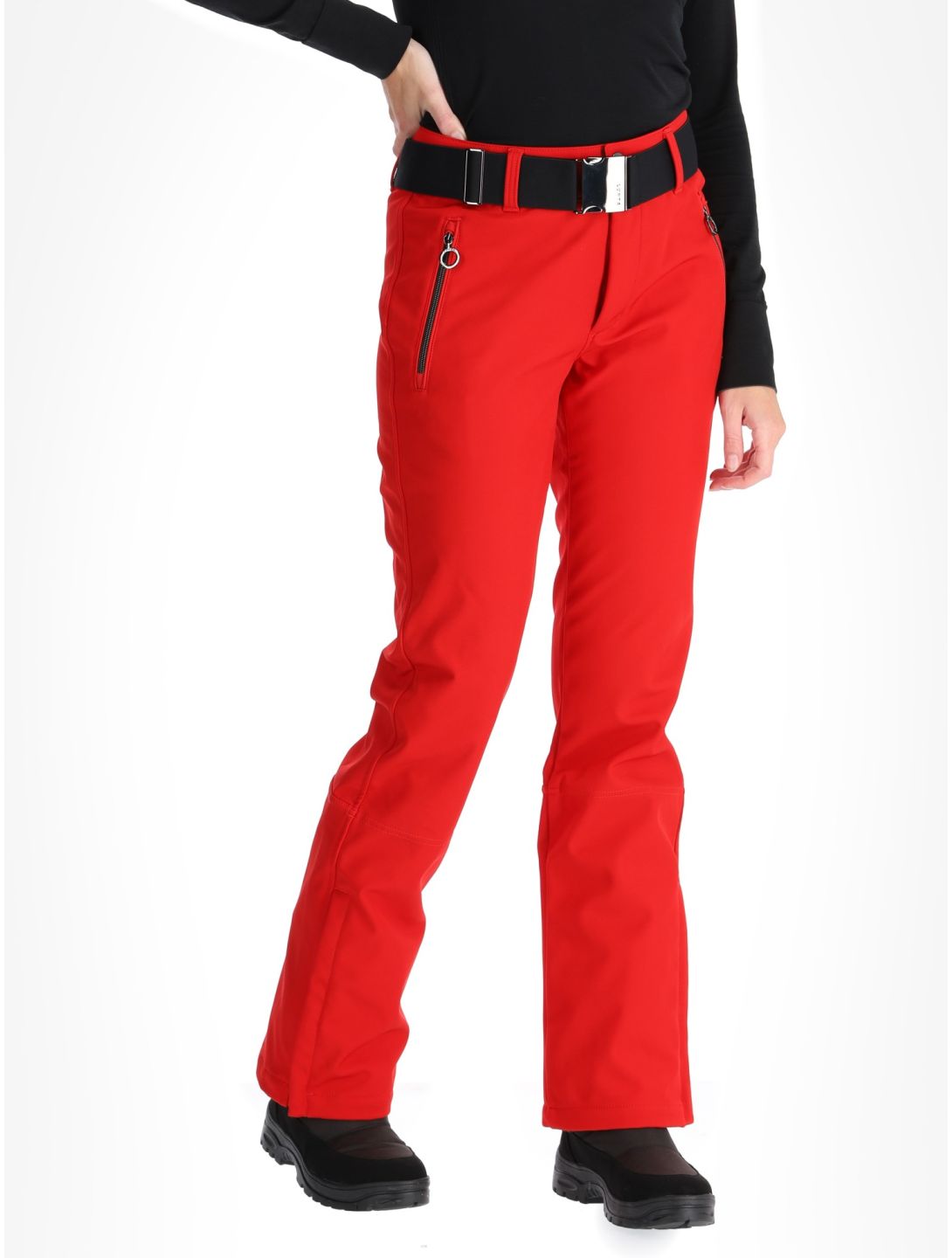 Luhta, Joentaus Softshell Skihose Damen Cranberry rot 