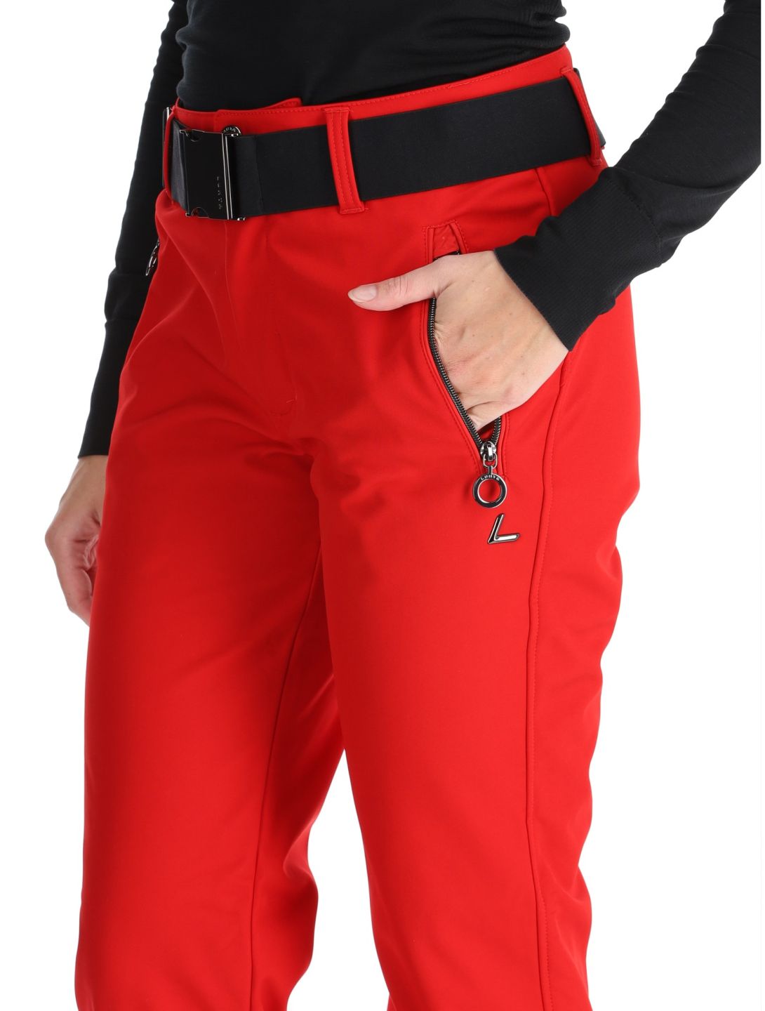 Luhta, Joentaus Softshell Skihose Damen Cranberry rot 