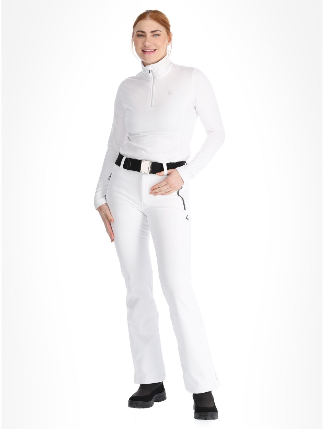 Luhta, Joentaus Softshell Skihose Damen Optic White weiß 