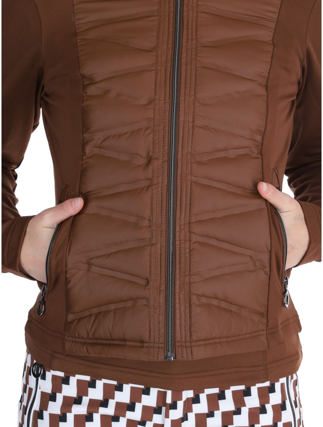 Luhta, Luosu Jacke Damen Chocolat braun 